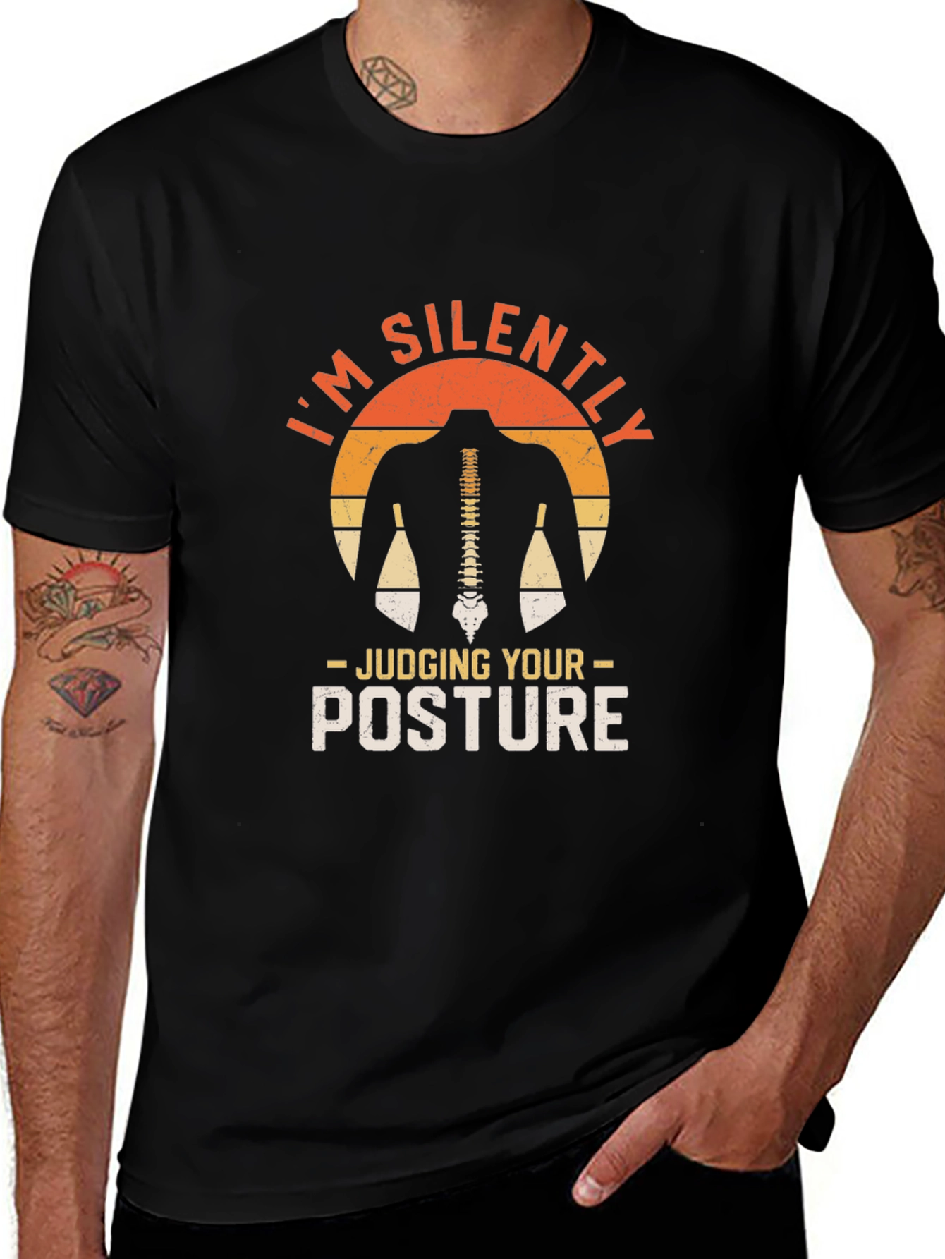 Im Silently Judging Your Posture T-Shirt