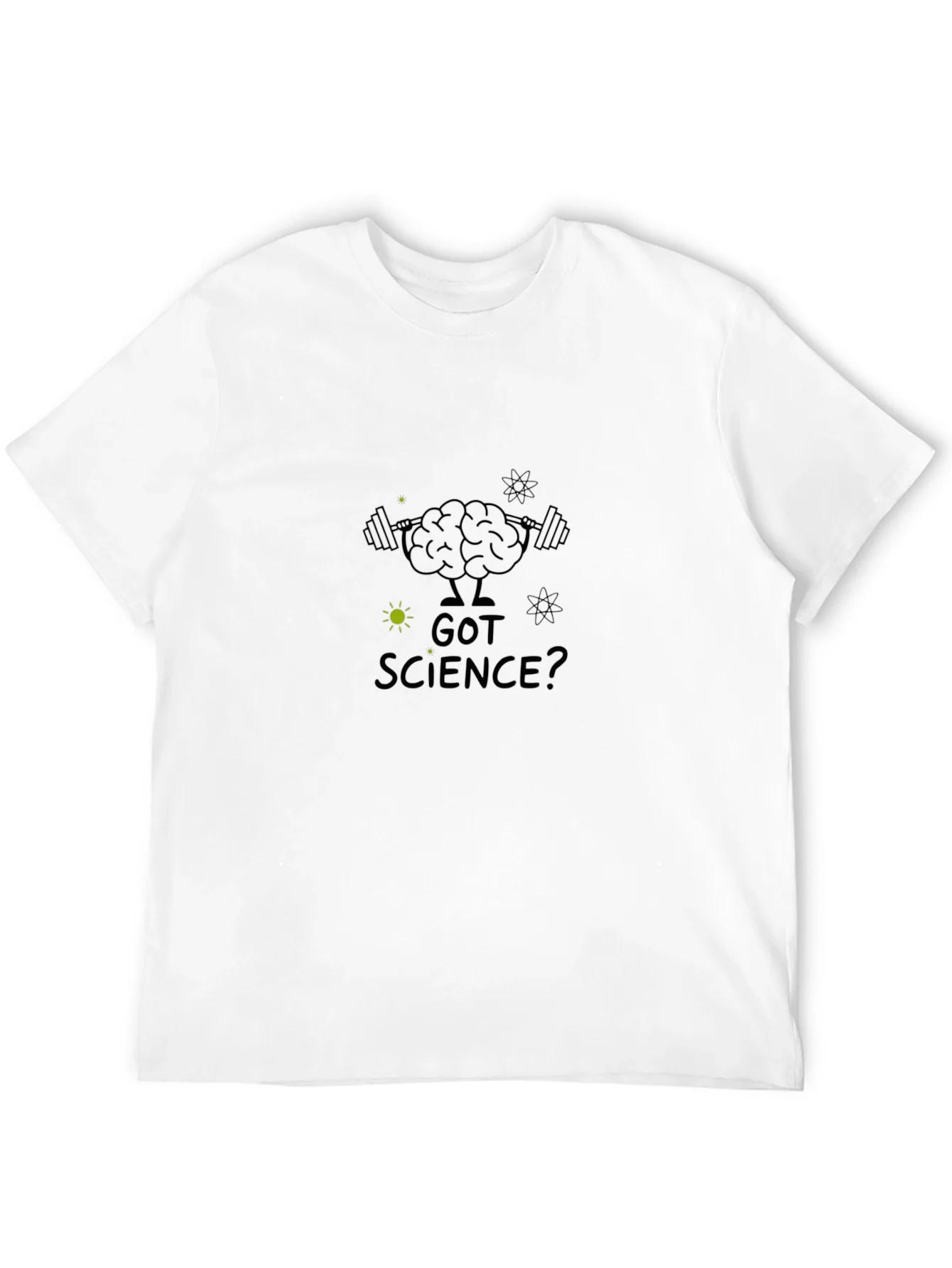 Science Brain Powerlifting T-Shirt