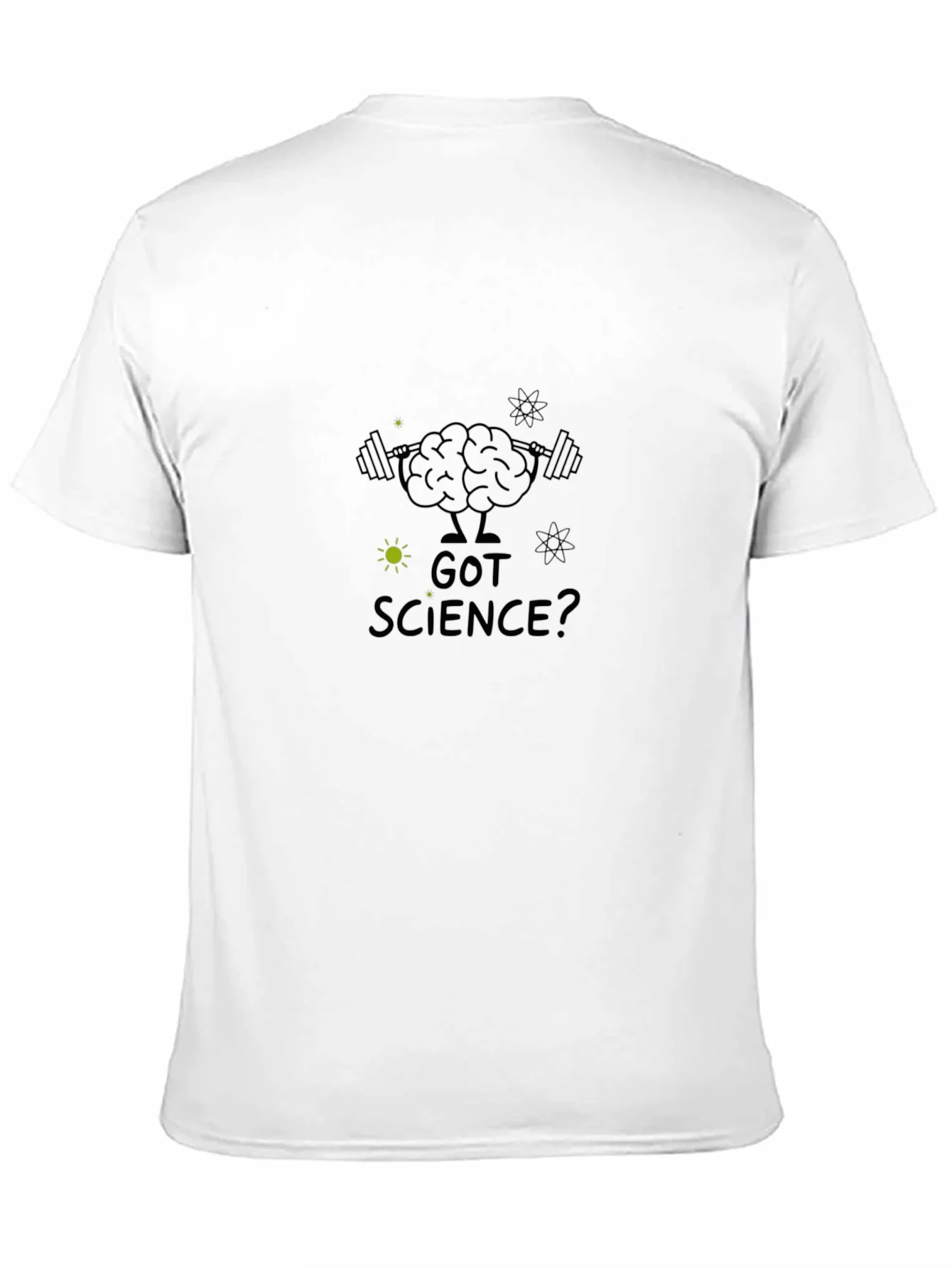 Science Brain Powerlifting T-Shirt