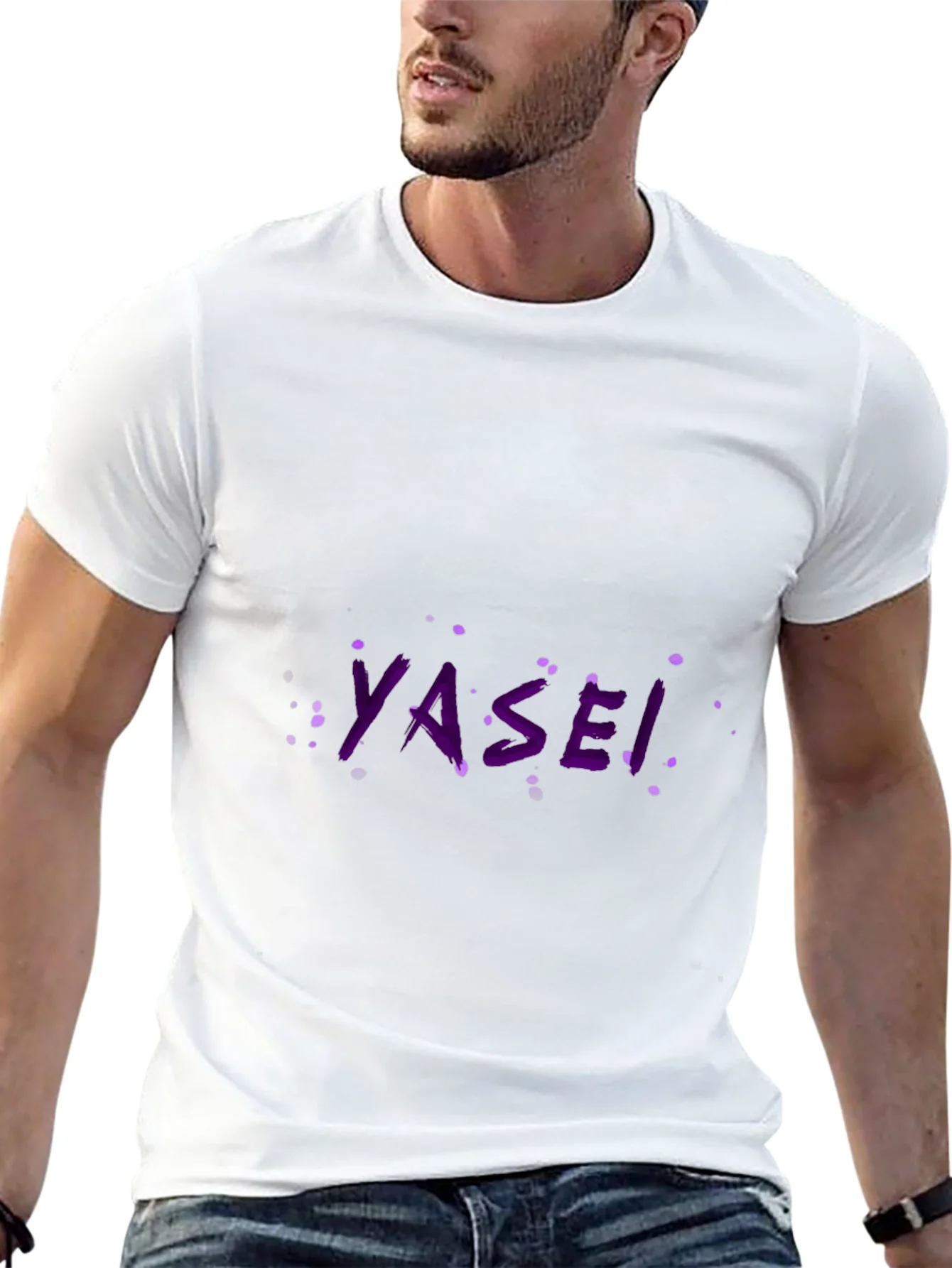 YASE! Graphic Black T-Shirt