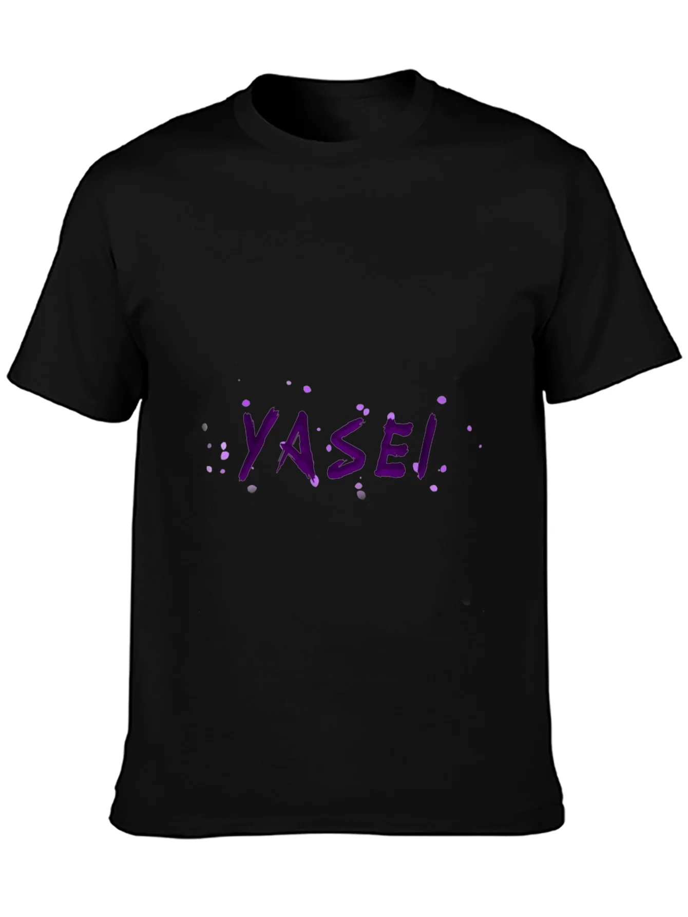 YASE! Graphic Black T-Shirt