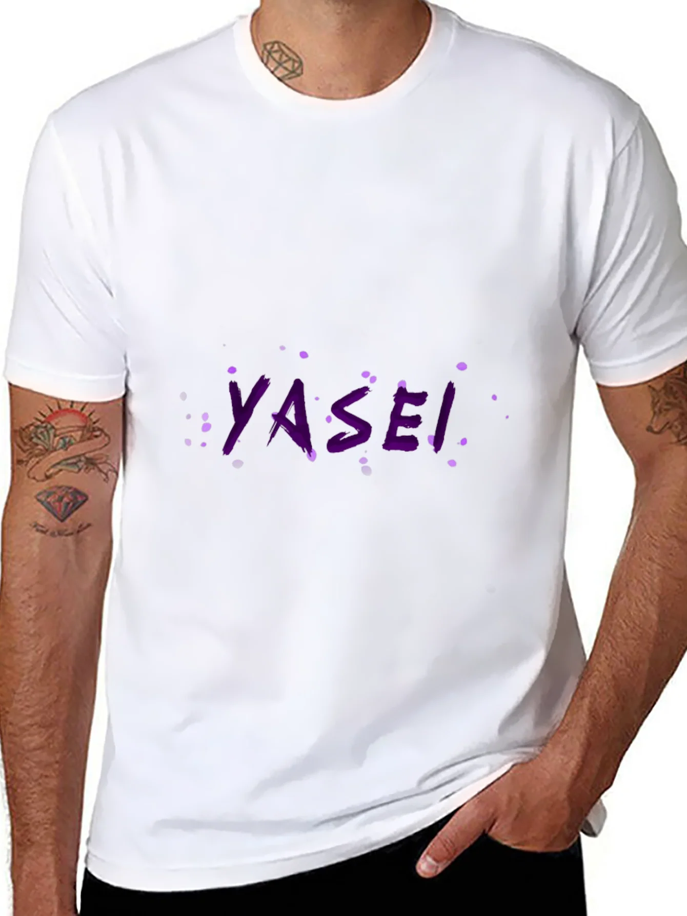 YASE! Graphic Black T-Shirt