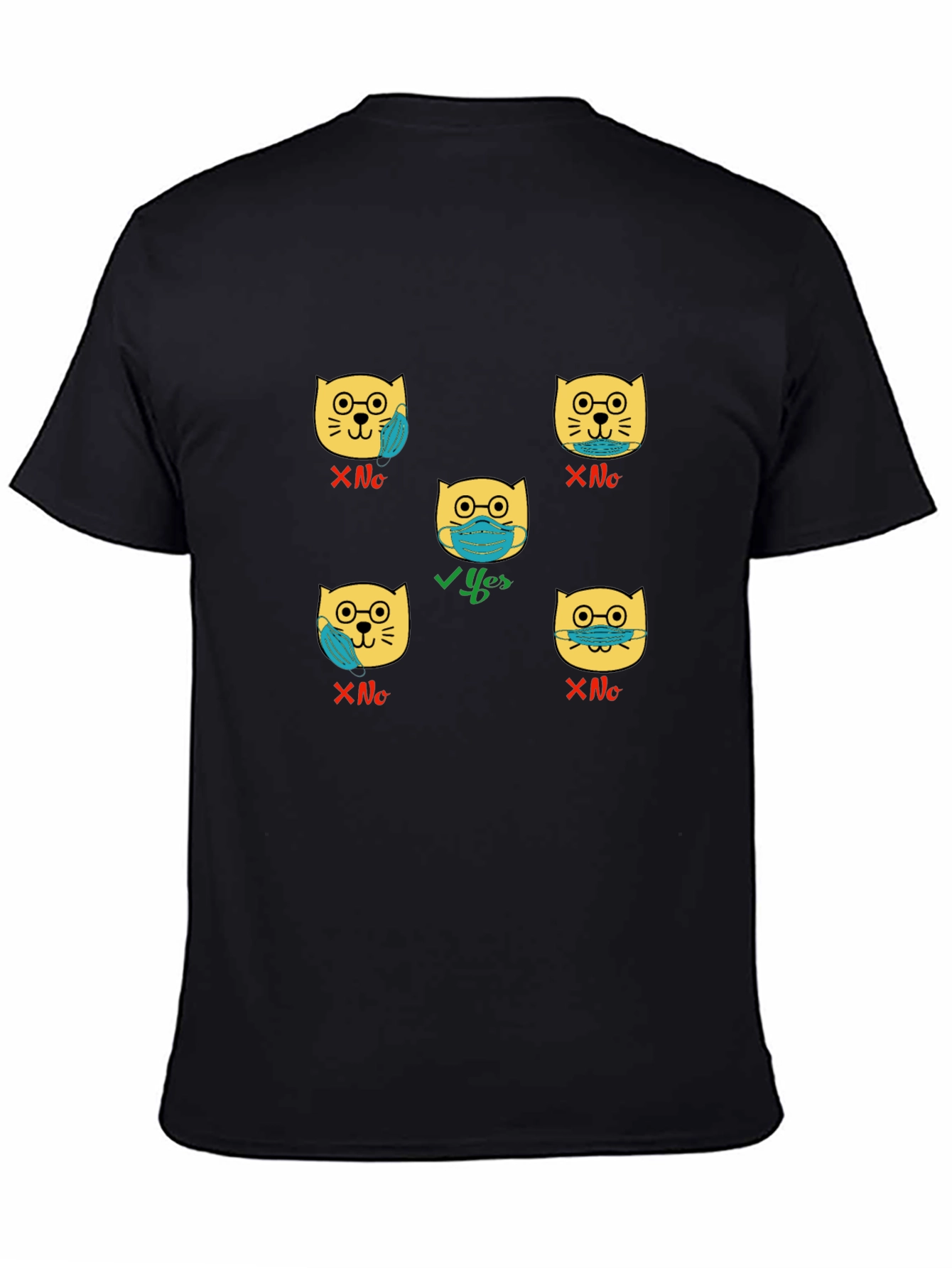 Funny Masked Cat T-Shirt
