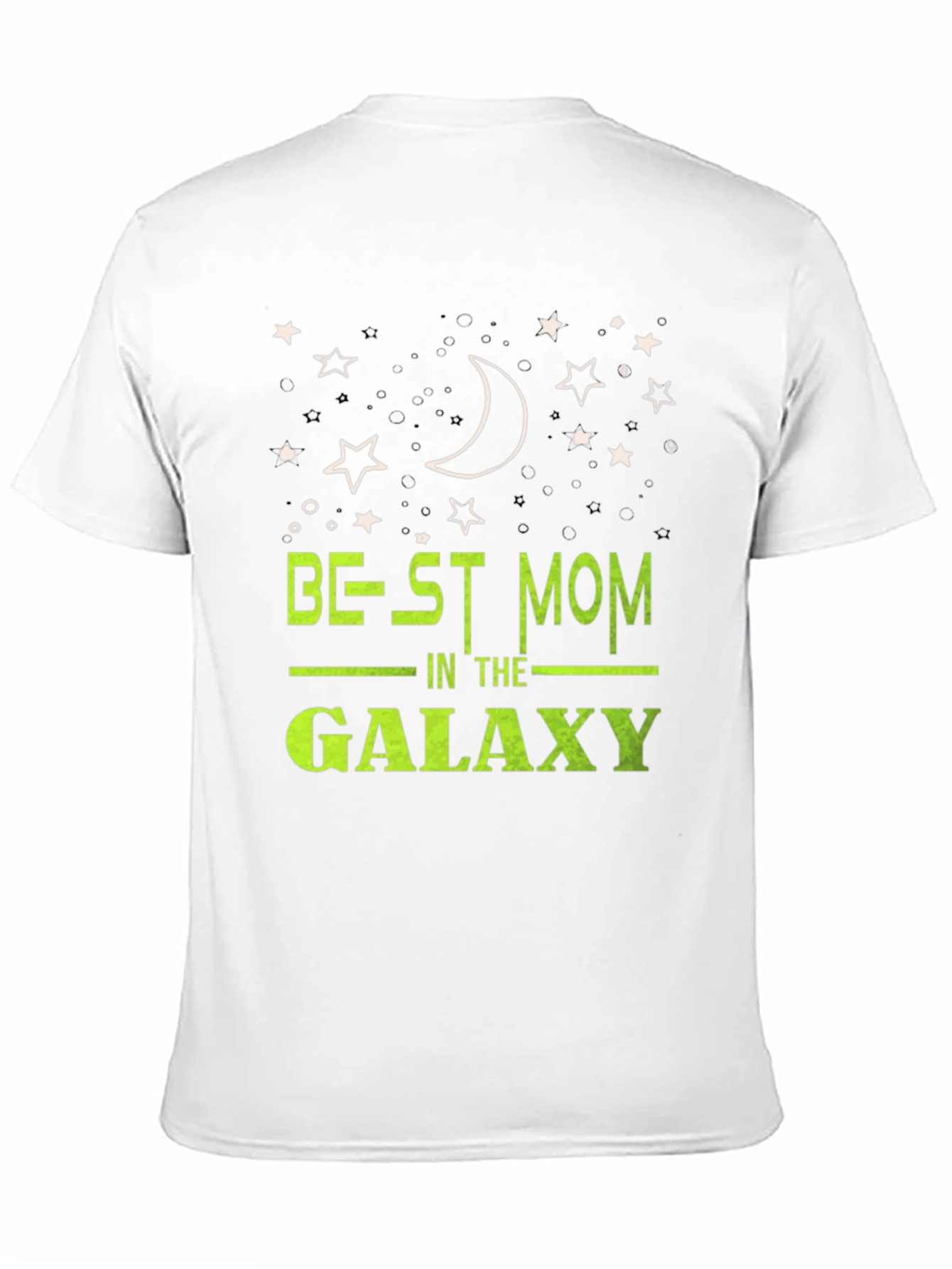 Best Mom in the Galaxy Black T-Shirt