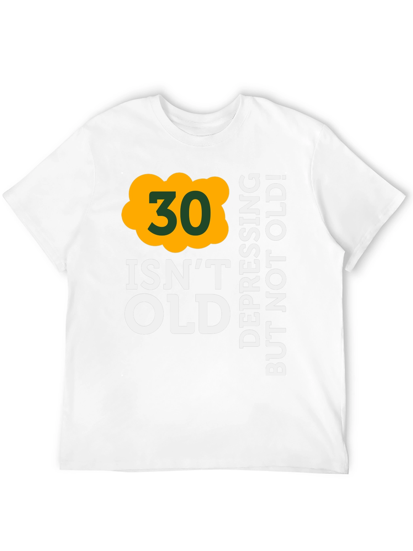30 Isnt Old T-Shirt - Depressing But Not Old!
