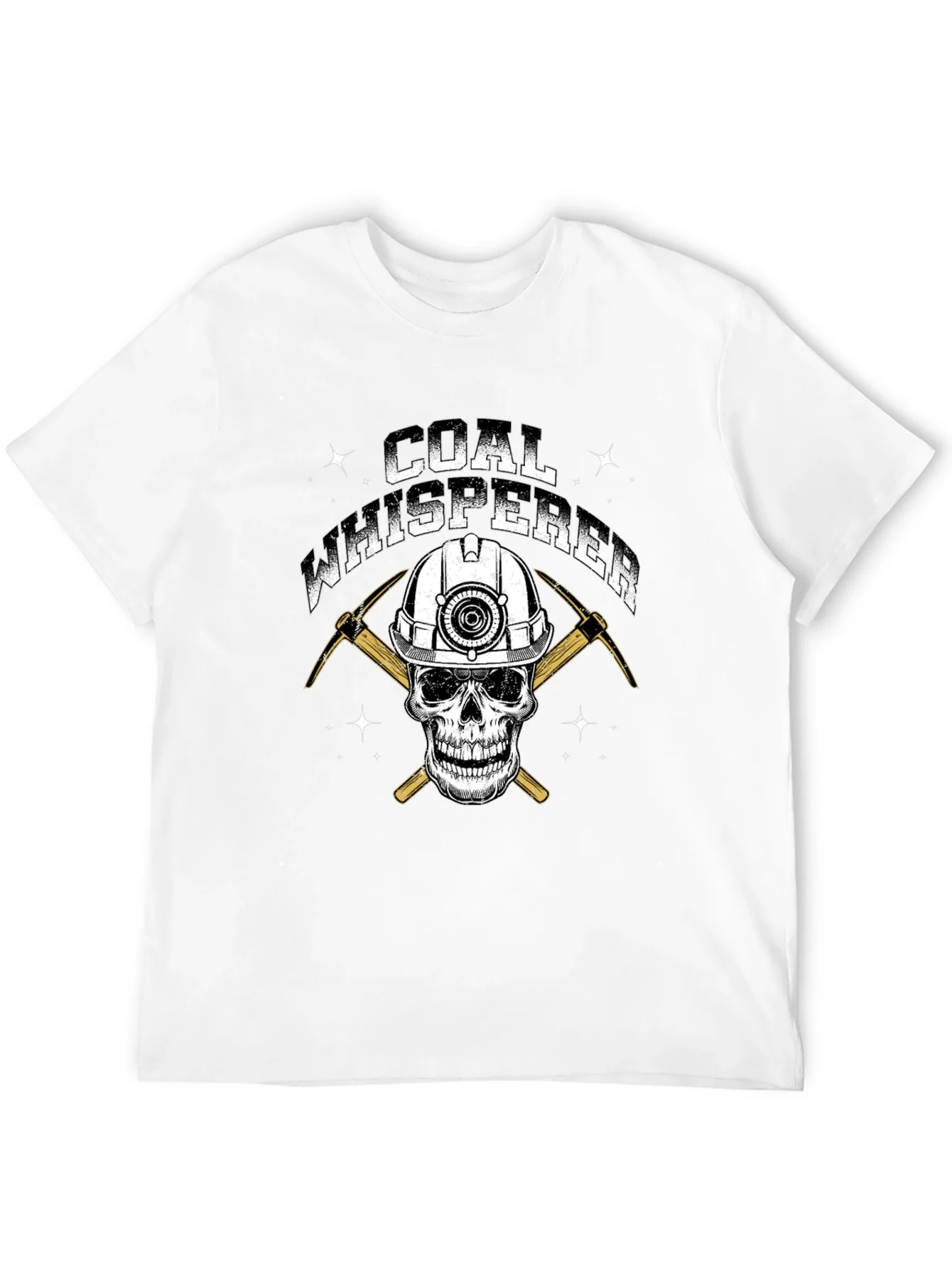 Coal Whisperer Skull Graphic T-Shirt