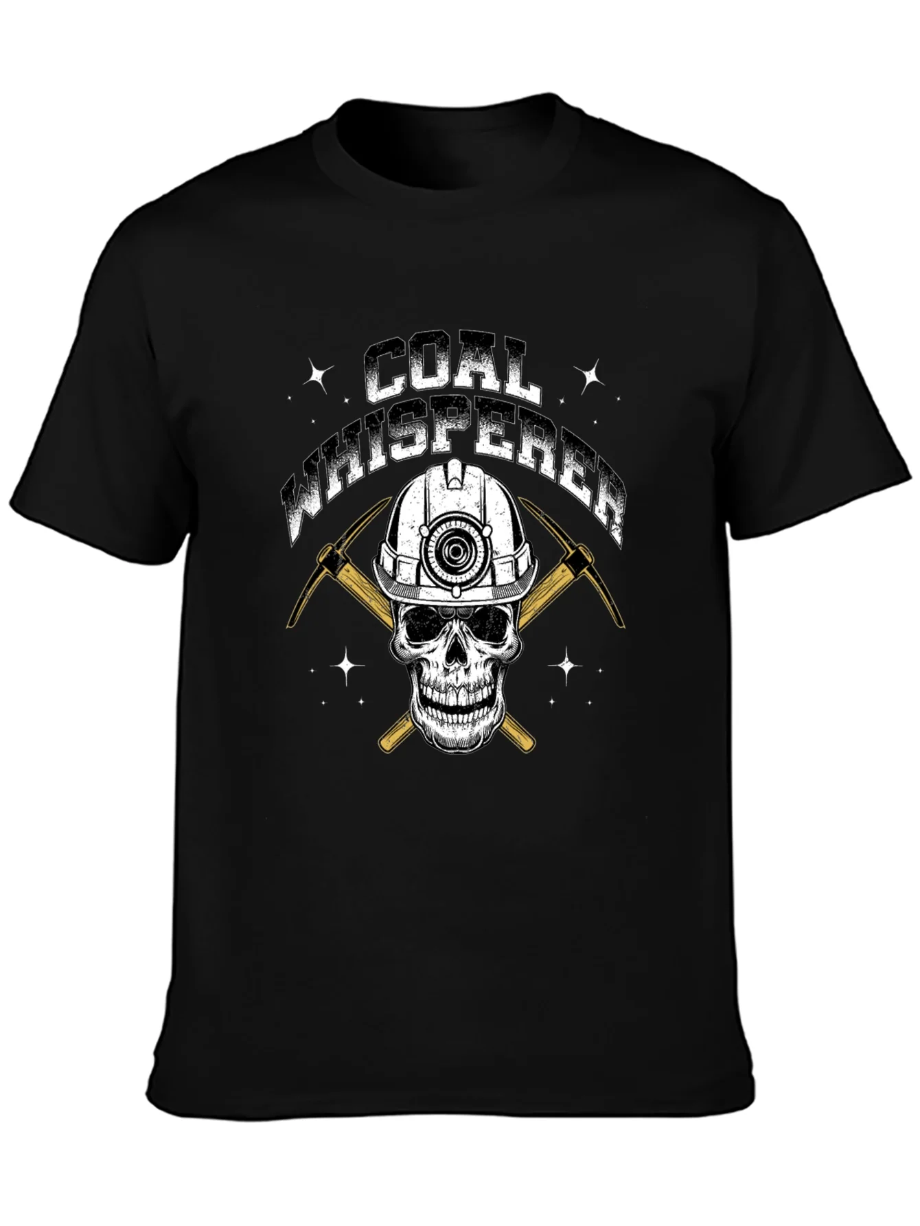 Coal Whisperer Skull Graphic T-Shirt