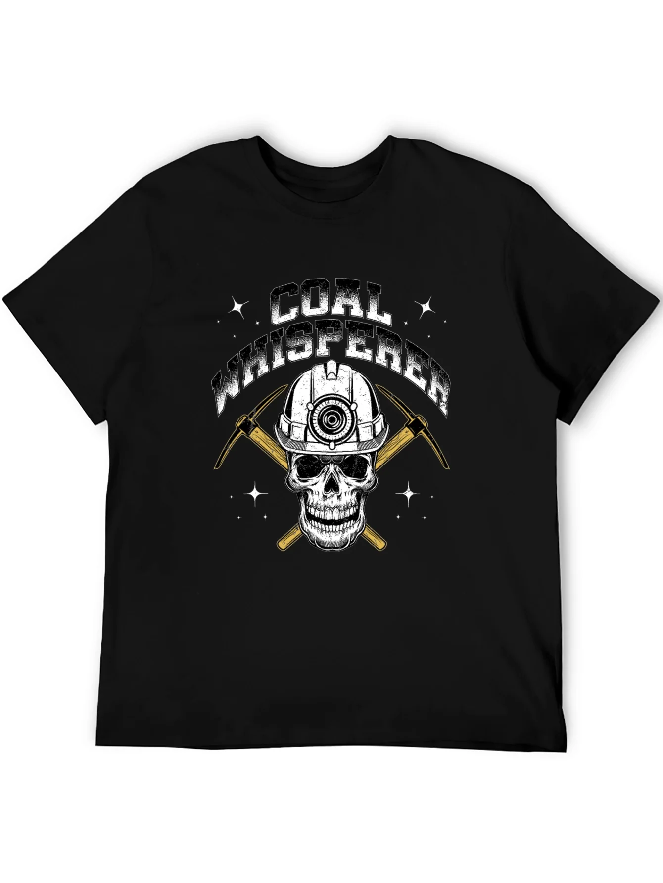 Coal Whisperer Skull Graphic T-Shirt