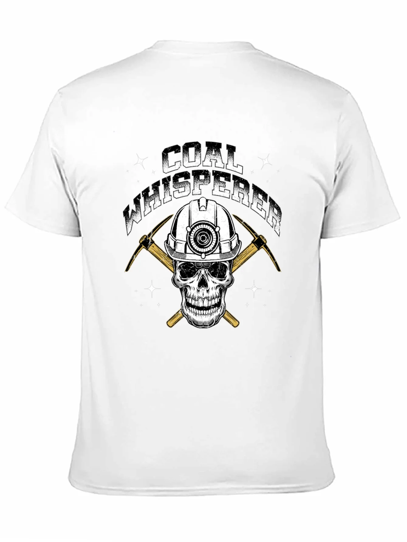 Coal Whisperer Skull Graphic T-Shirt