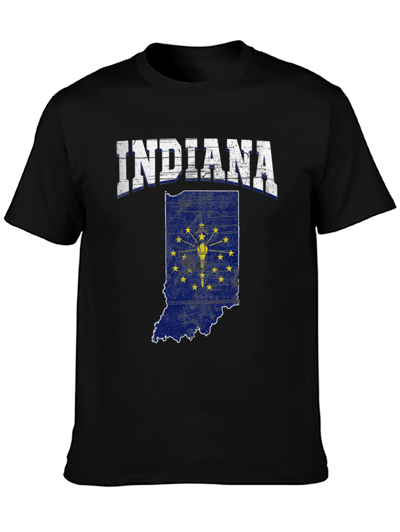 Indiana State Flag Graphic Tee