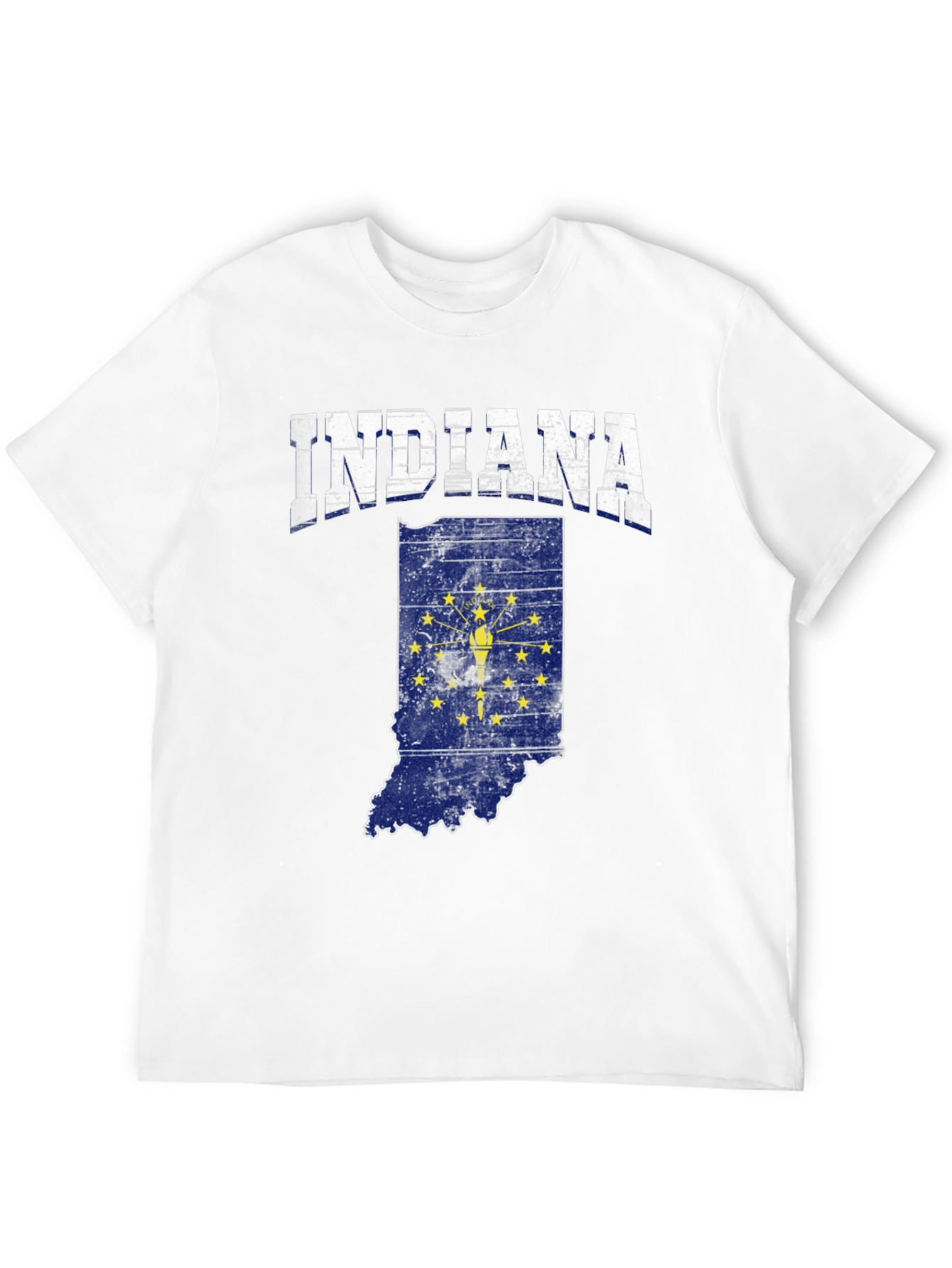Indiana State Flag Graphic Tee