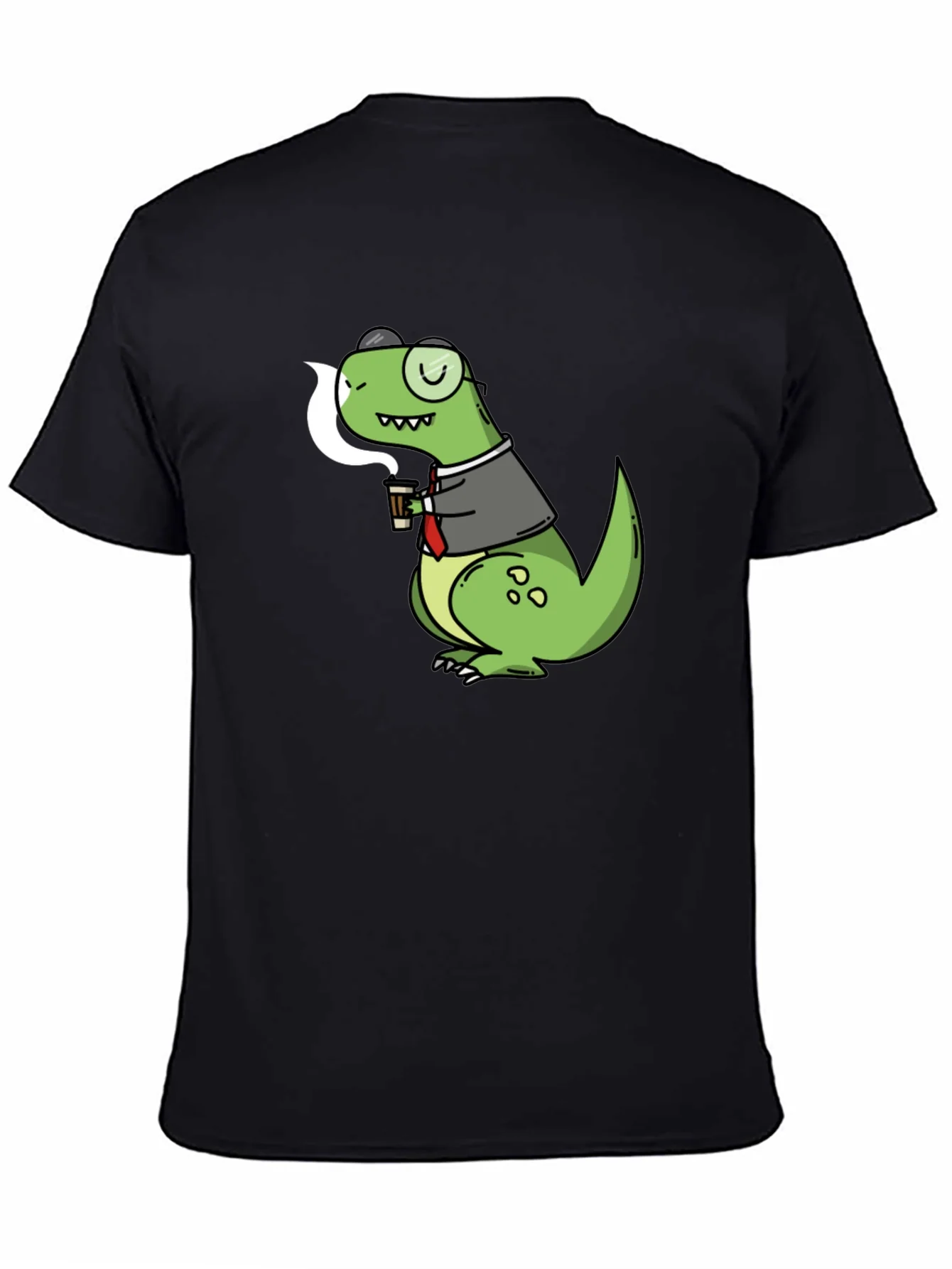 Dino Coffee T-Shirt - Stylish & Unique