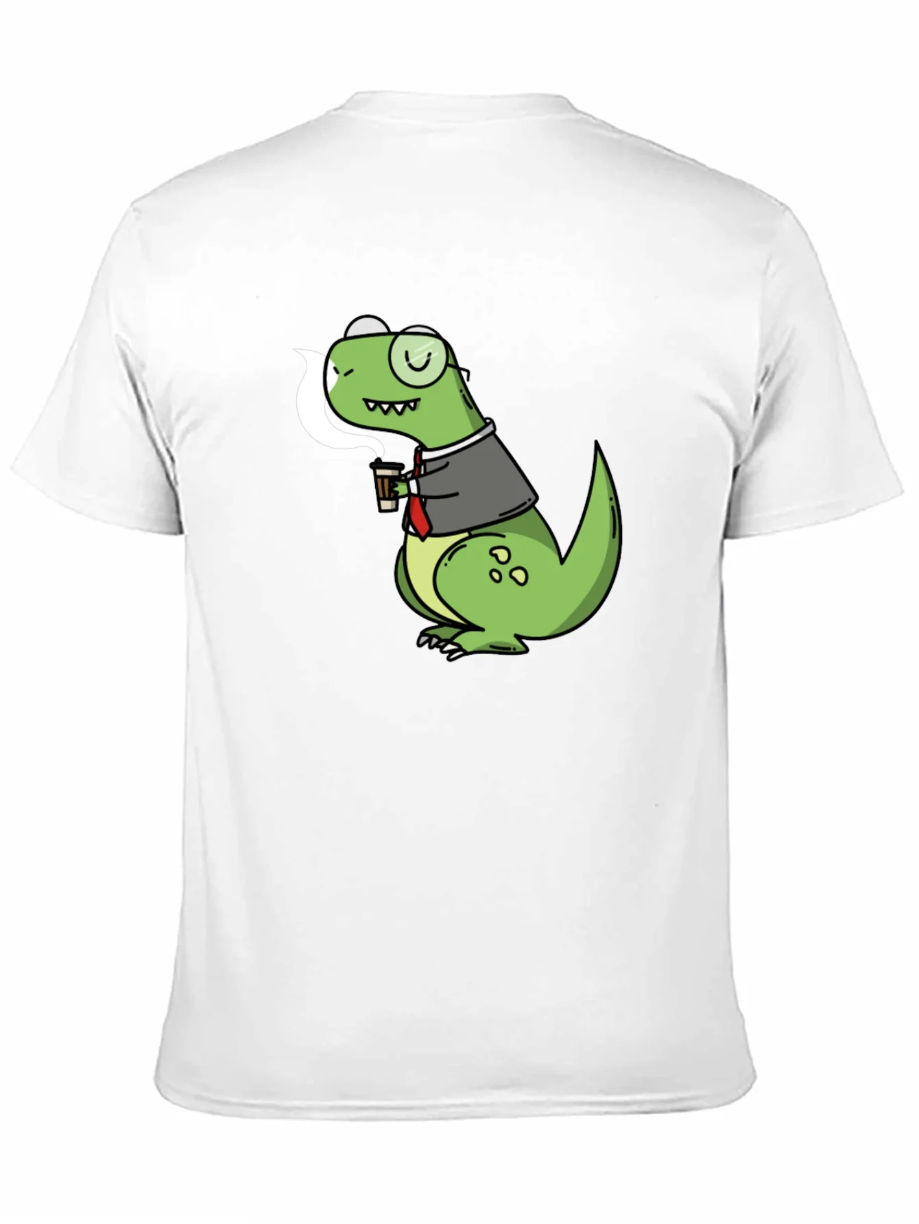 Dino Coffee T-Shirt - Stylish & Unique