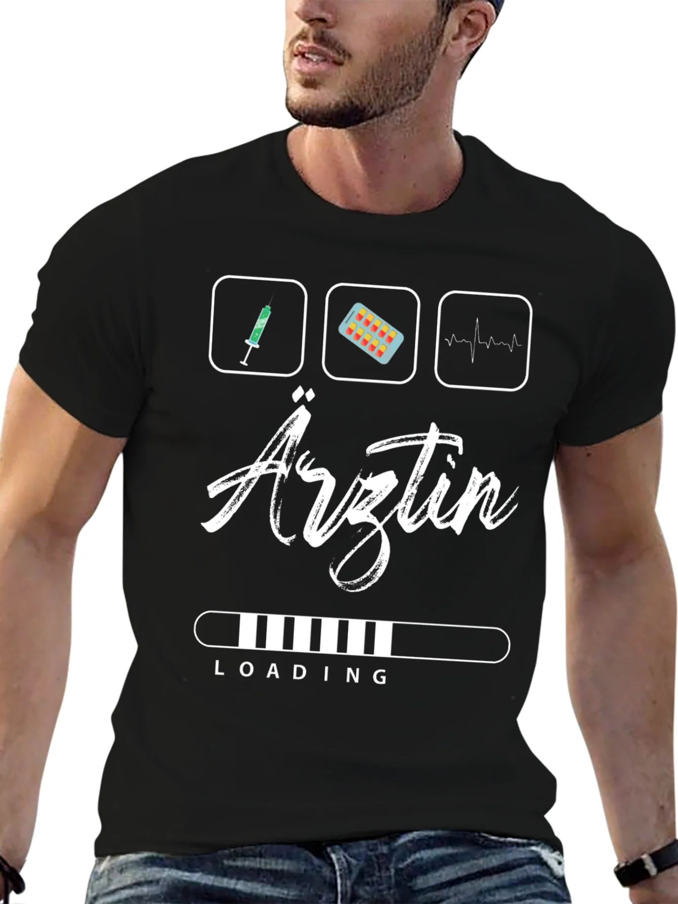 Ärztin Loading T-Shirt - Medical Professional Gift
