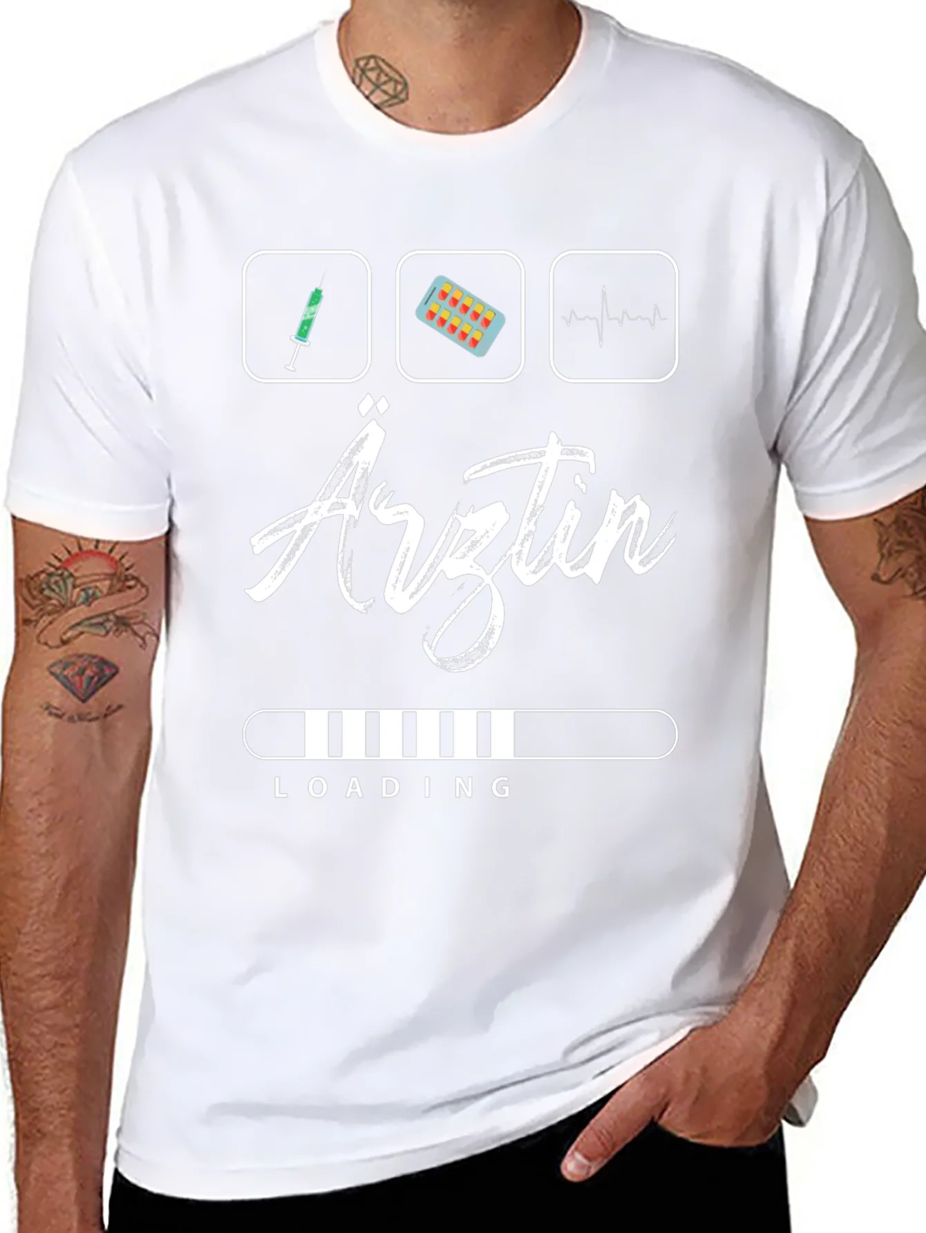 Ärztin Loading T-Shirt - Medical Professional Gift
