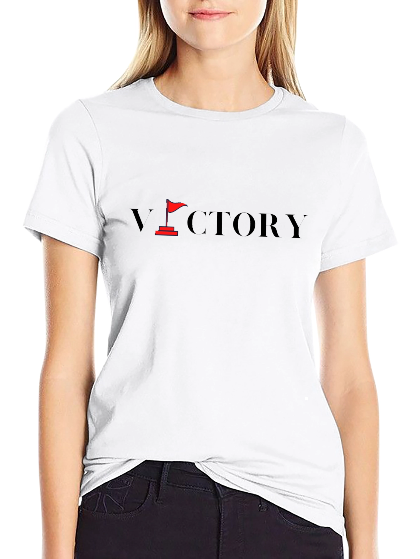Victory Graphic Tee - Stylish Comfort