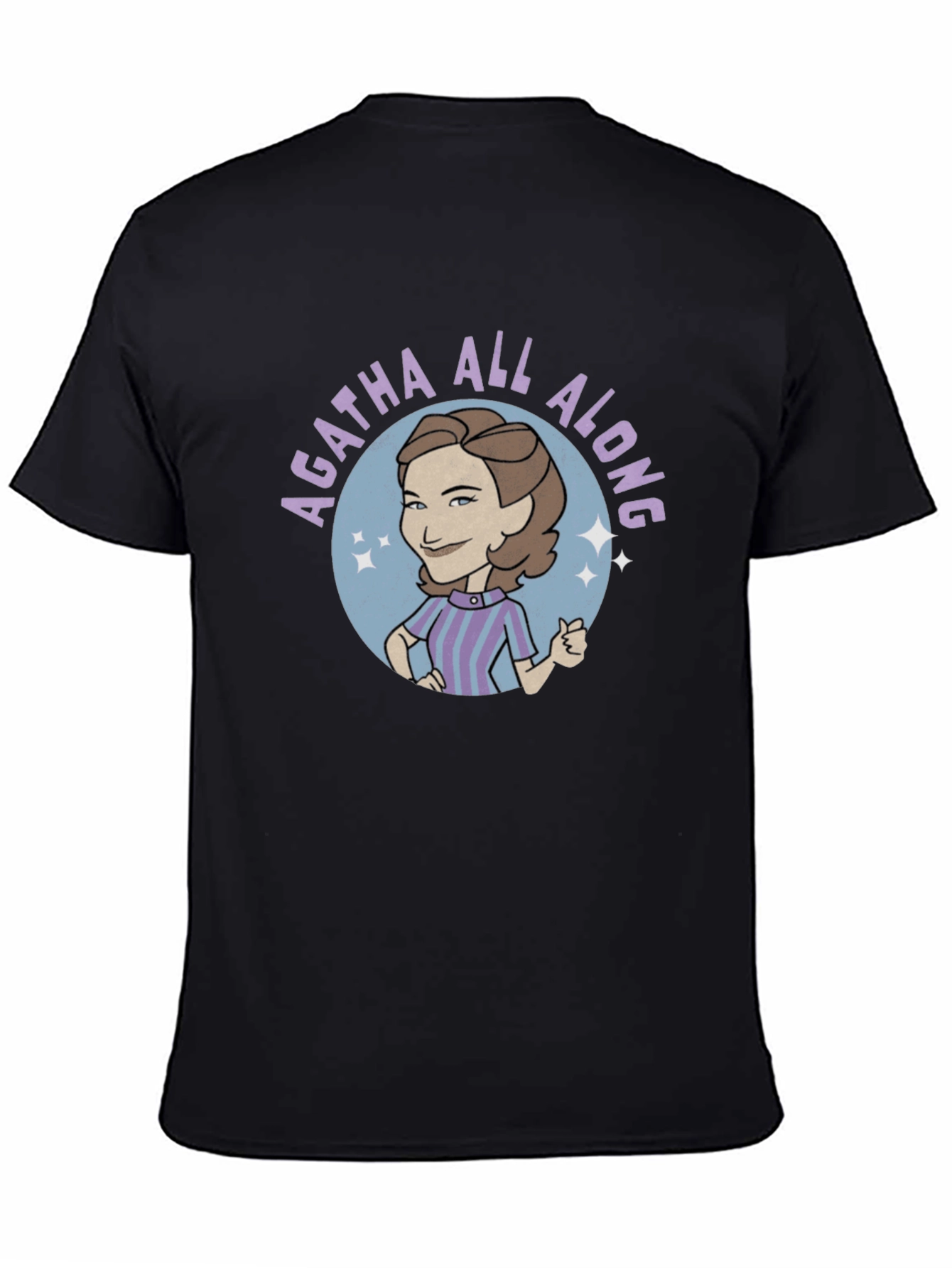 Agatha All Along Graphic Tee - Black