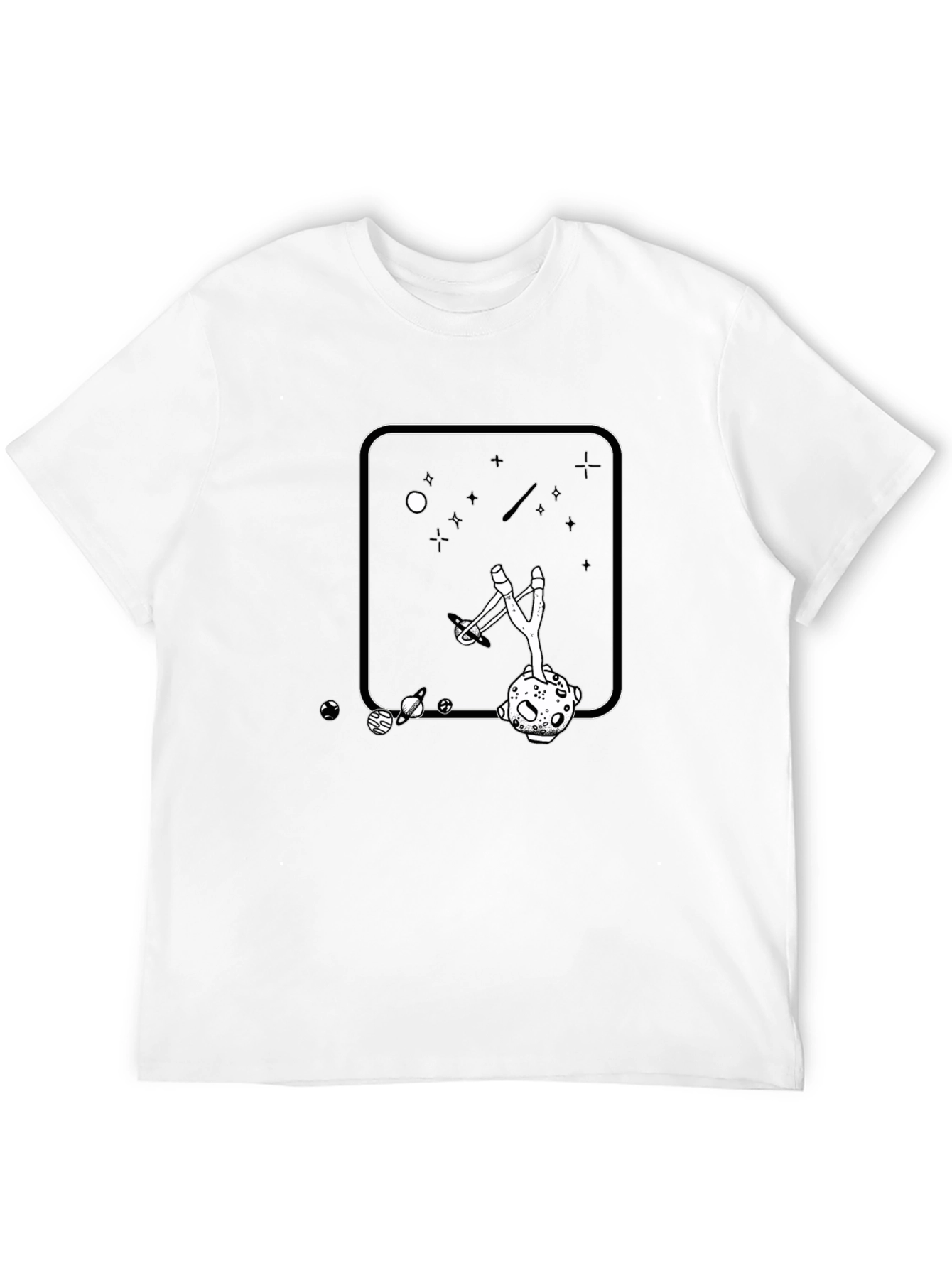Space Slingshot Tee - Galaxy Design