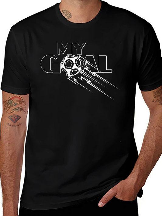 My Goal Soccer T-Shirt - Sporty Graphic Tee