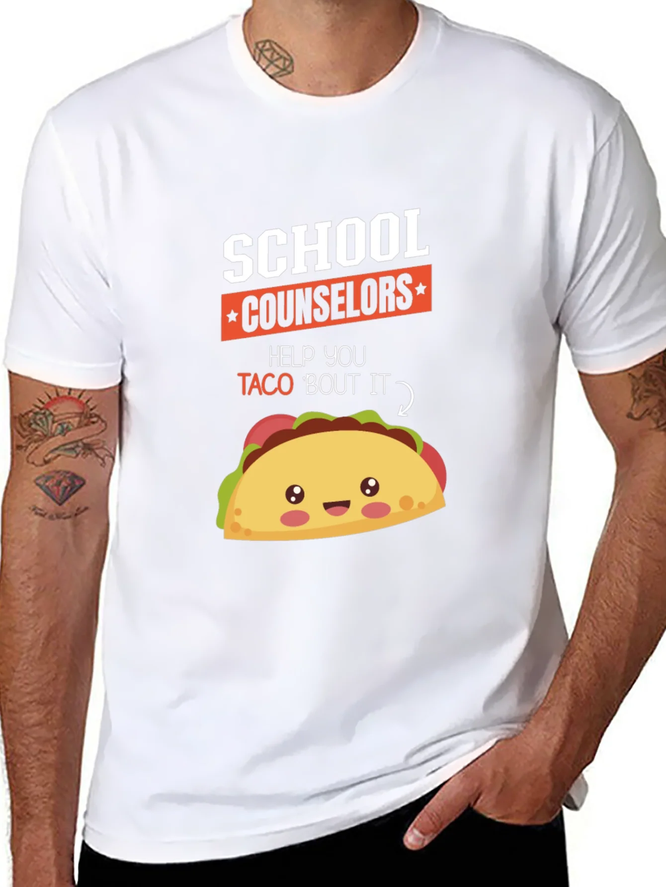 School Counselor Taco T-Shirt