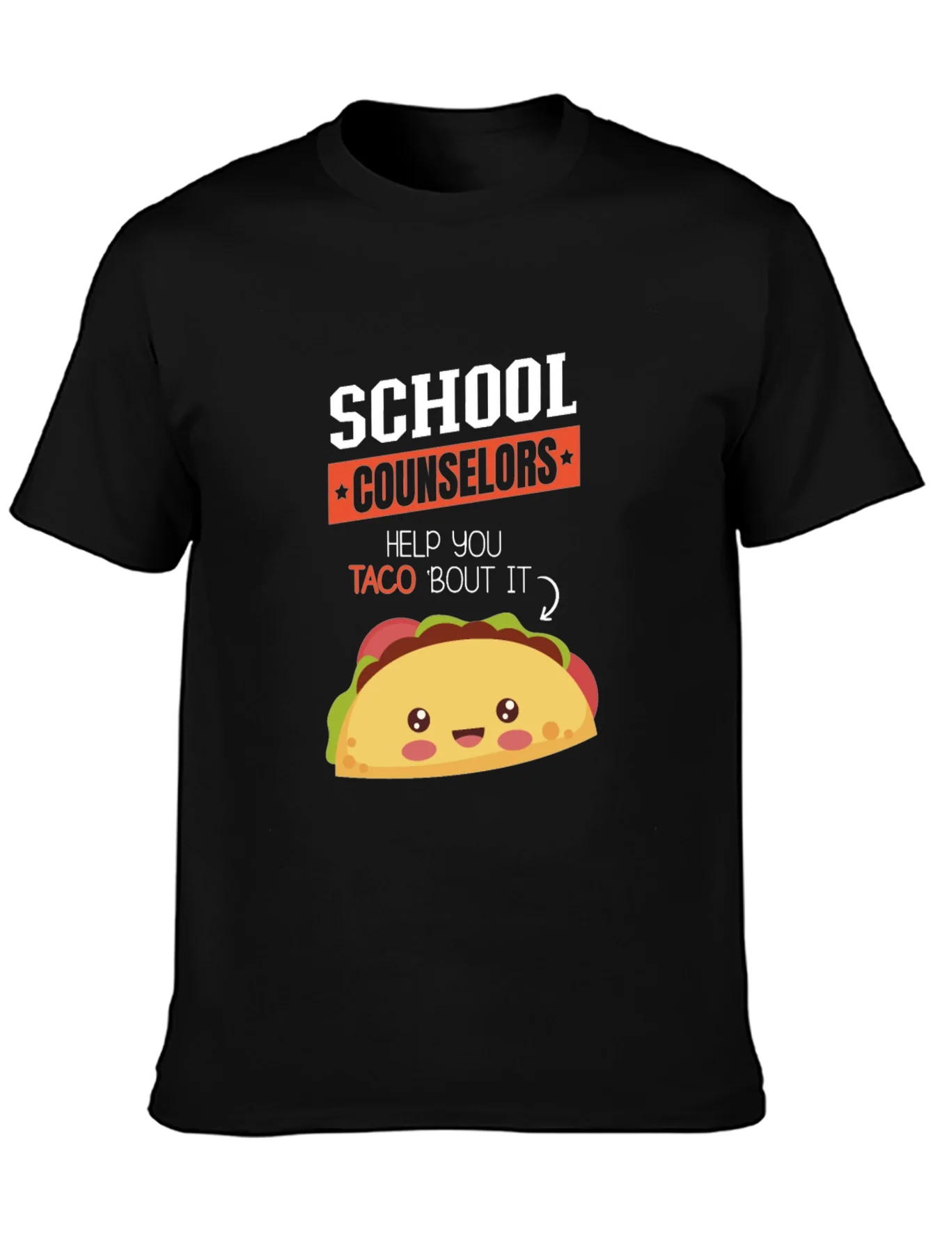 School Counselor Taco T-Shirt