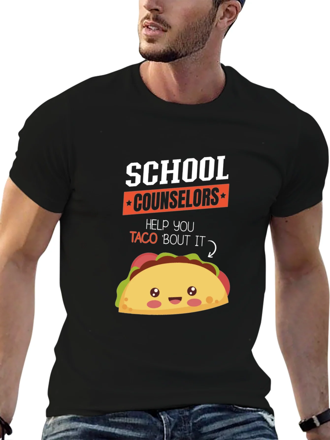 School Counselor Taco T-Shirt