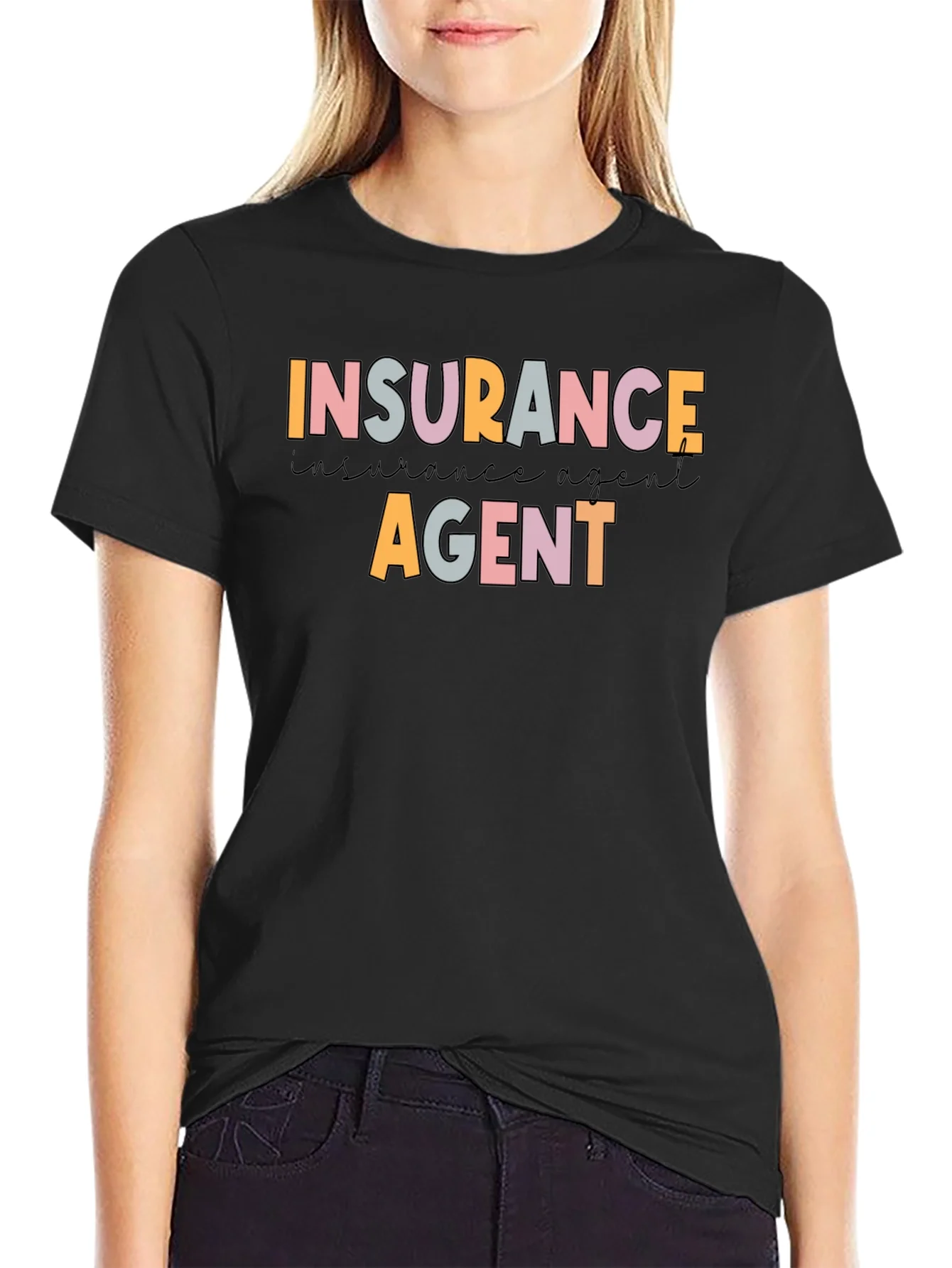 Insurance Agent Graphic T-Shirt
