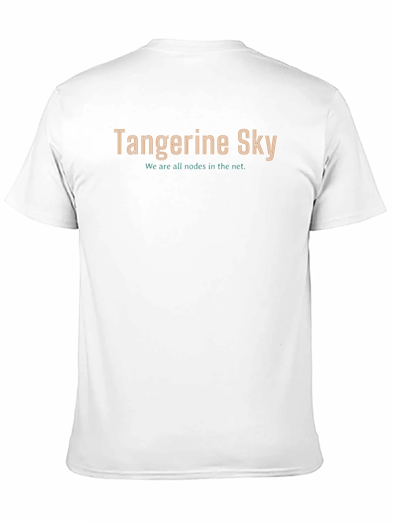 Tangerine Sky Graphic Tee - Stylish Comfort
