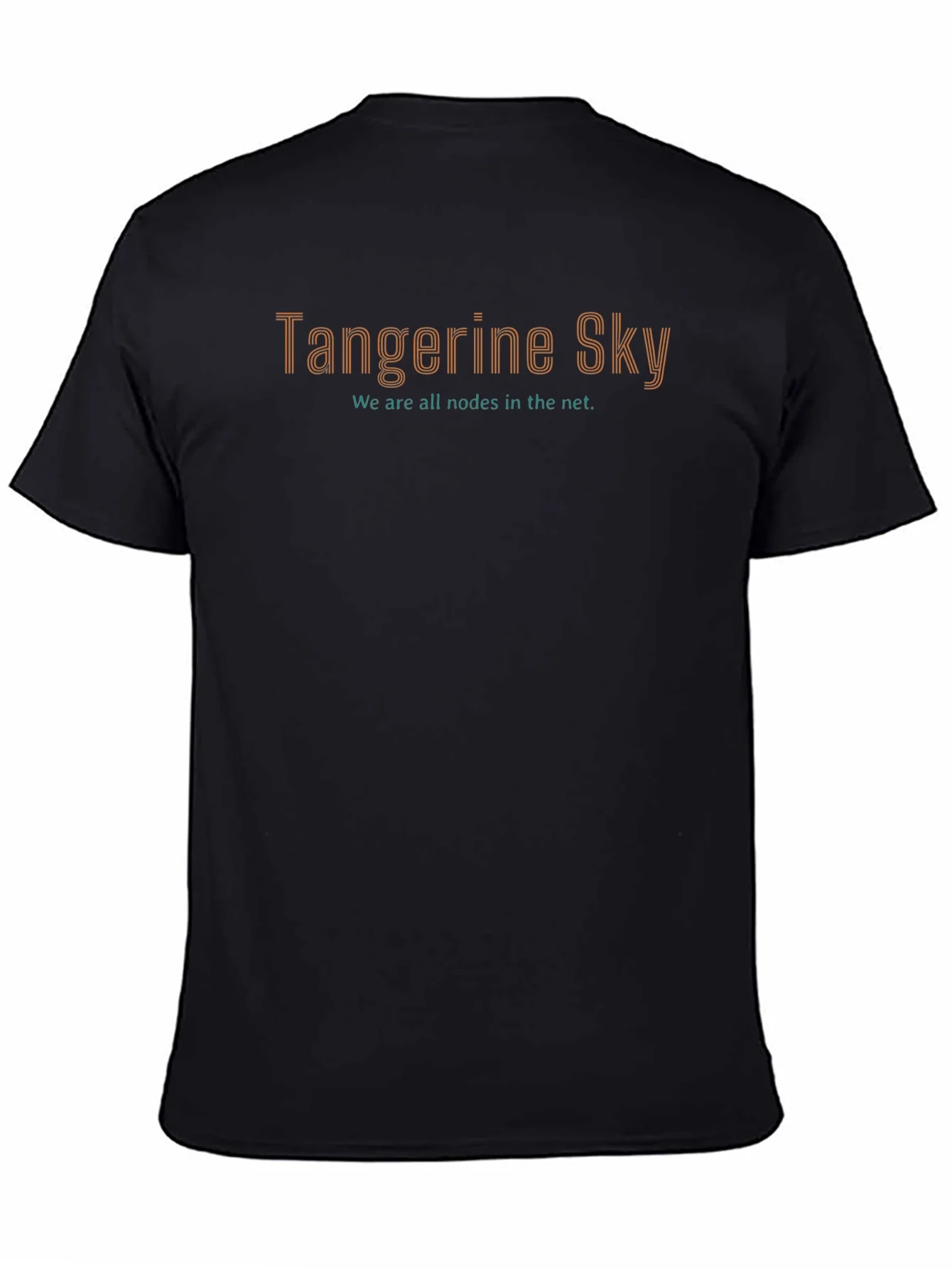 Tangerine Sky Graphic Tee - Stylish Comfort