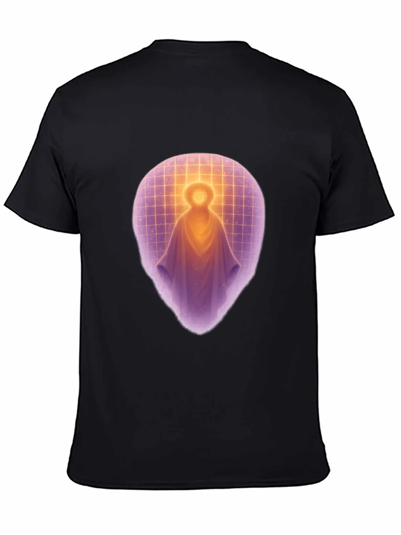 Enlightened Being Graphic Tee - Black Cotton Shirt