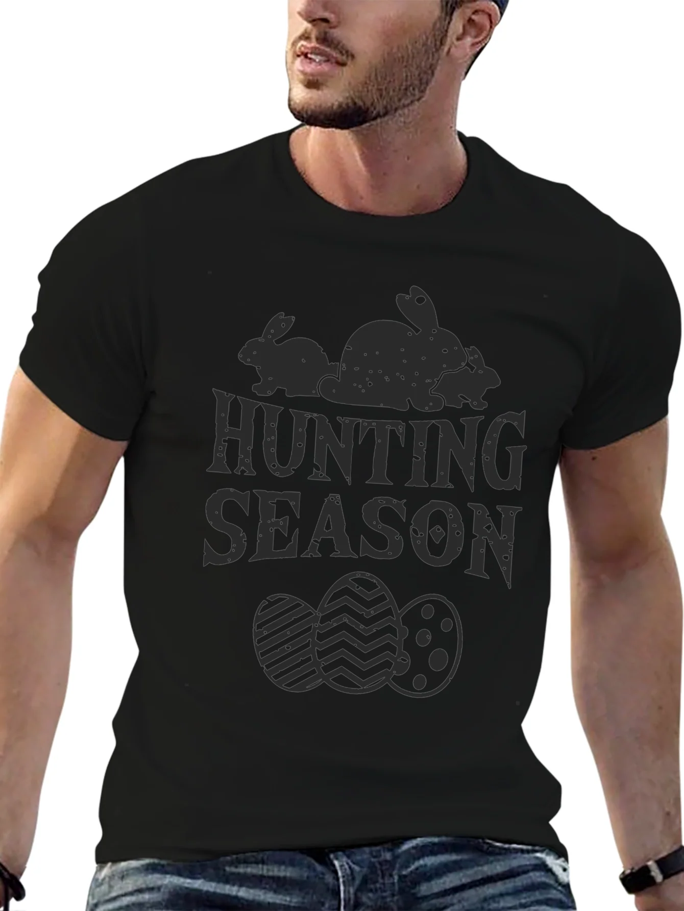 Hunting Season Easter Bunny T-Shirt