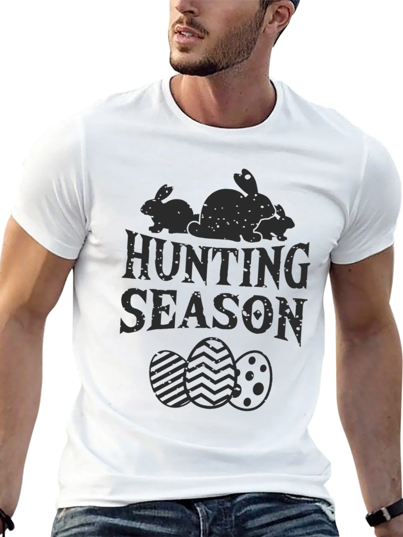 Hunting Season Easter Bunny T-Shirt