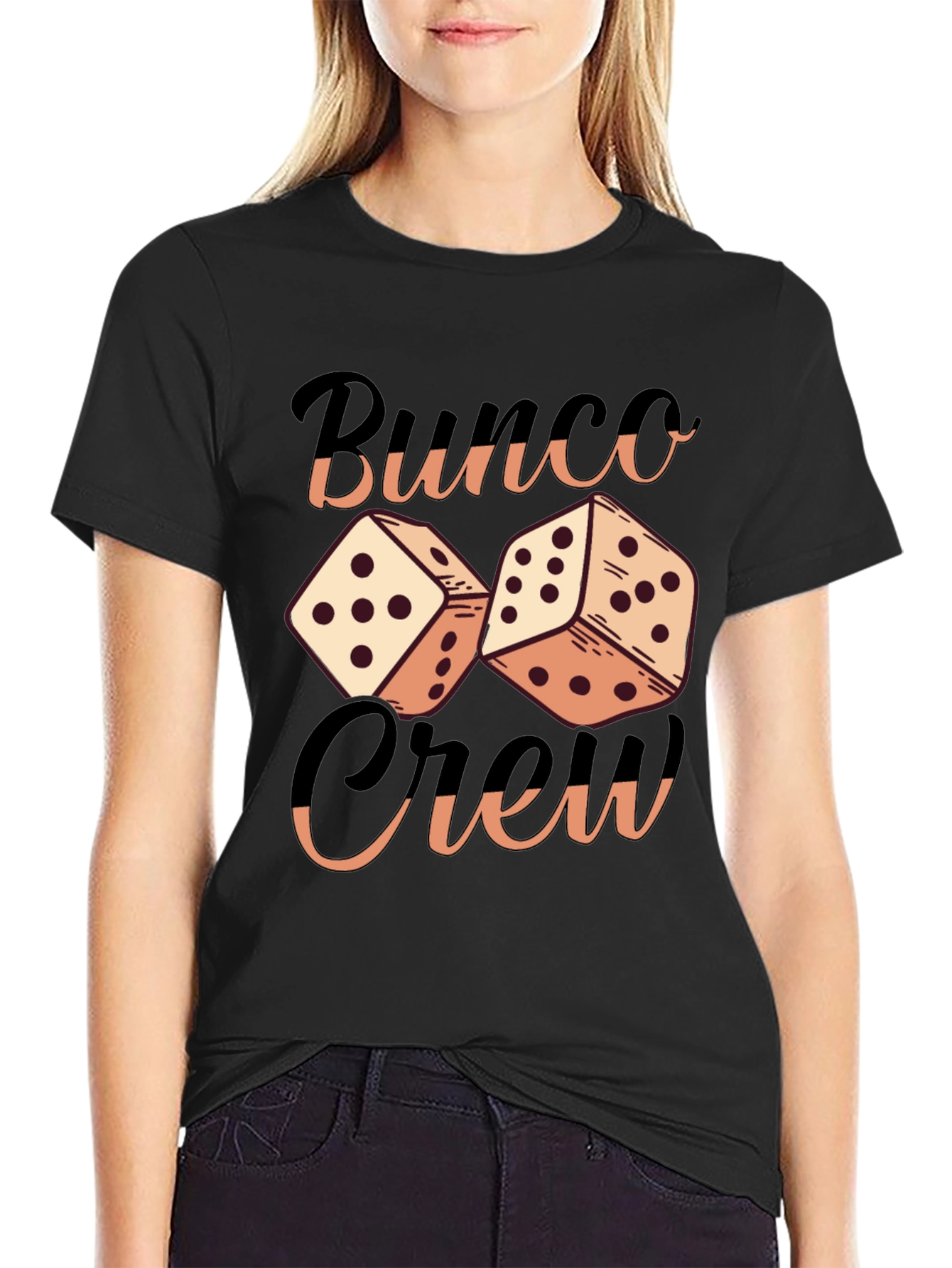 Bunco Crew Dice Graphic T-Shirt