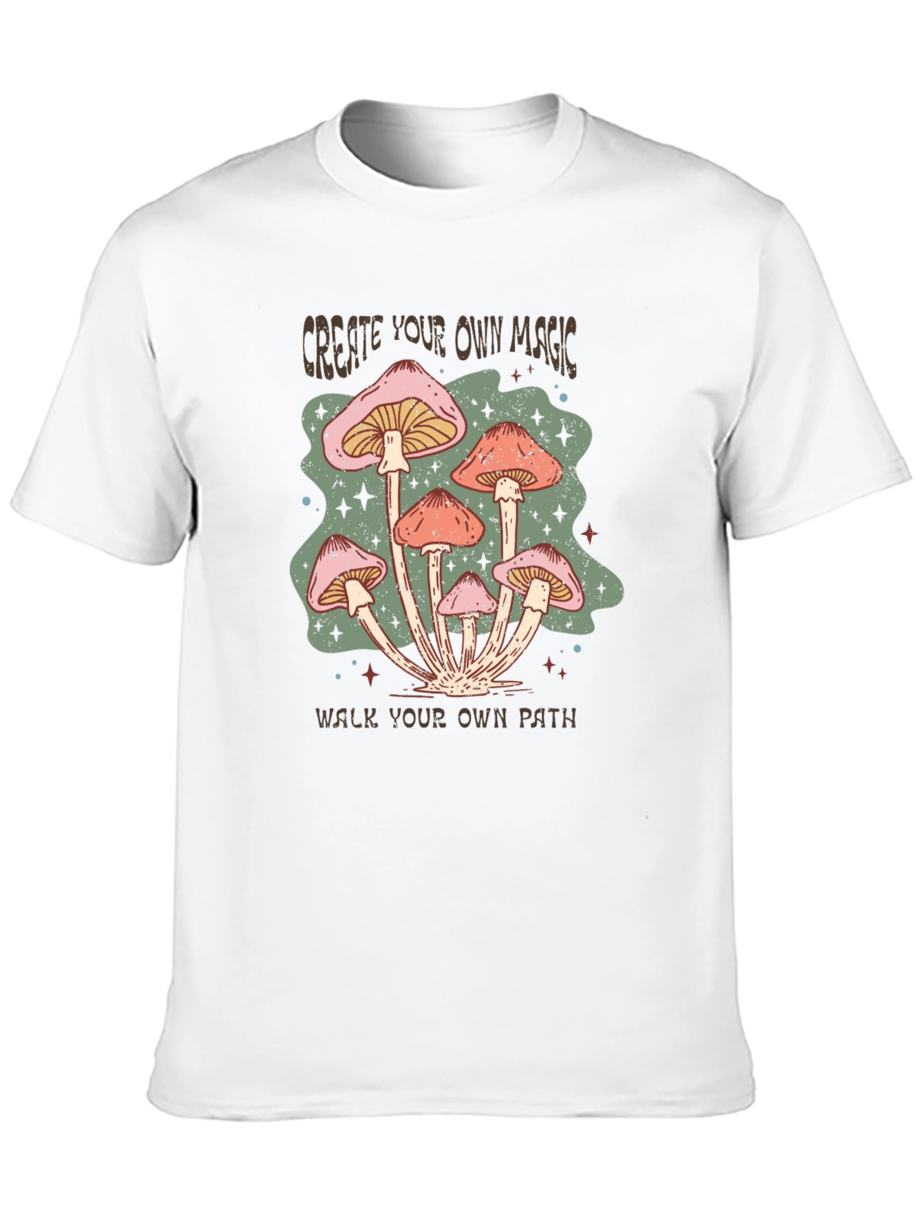 Mushroom Magic Graphic Tee - Create Your Path