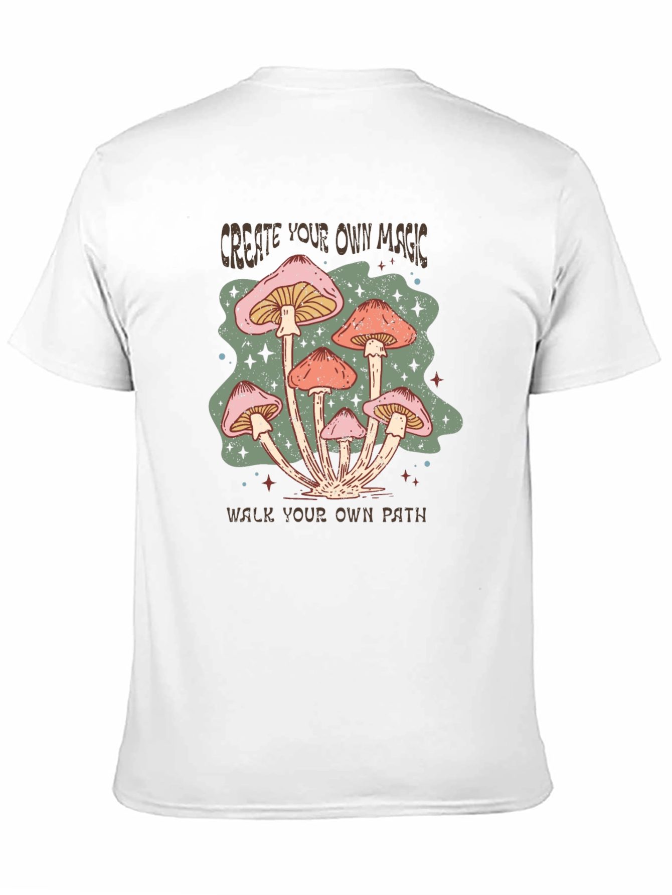 Mushroom Magic Graphic Tee - Create Your Path