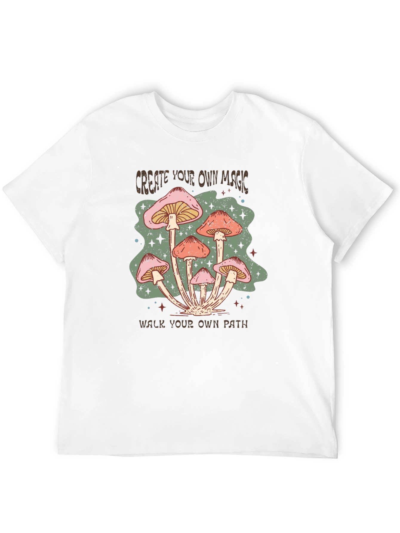 Mushroom Magic Graphic Tee - Create Your Path
