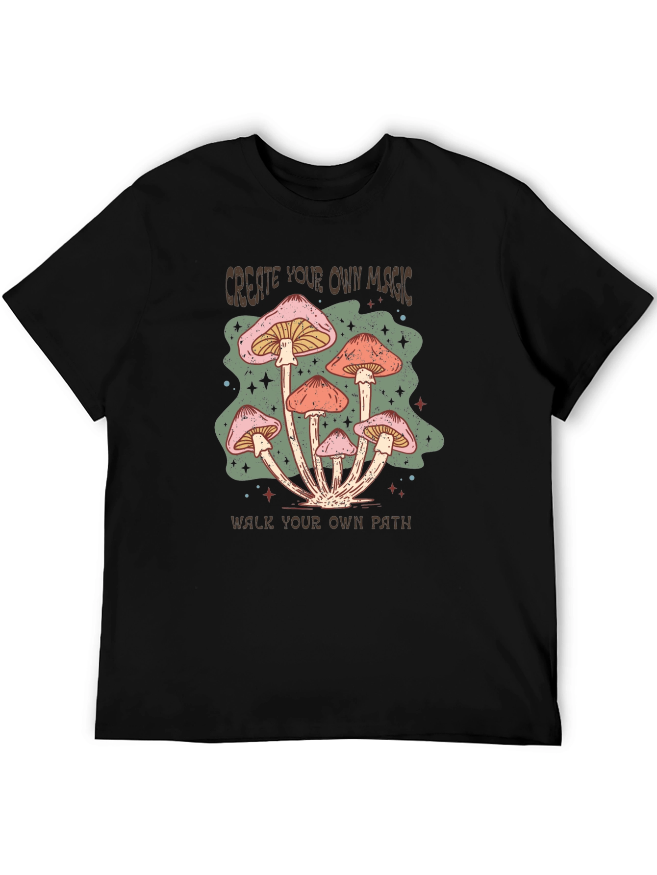 Mushroom Magic Graphic Tee - Create Your Path