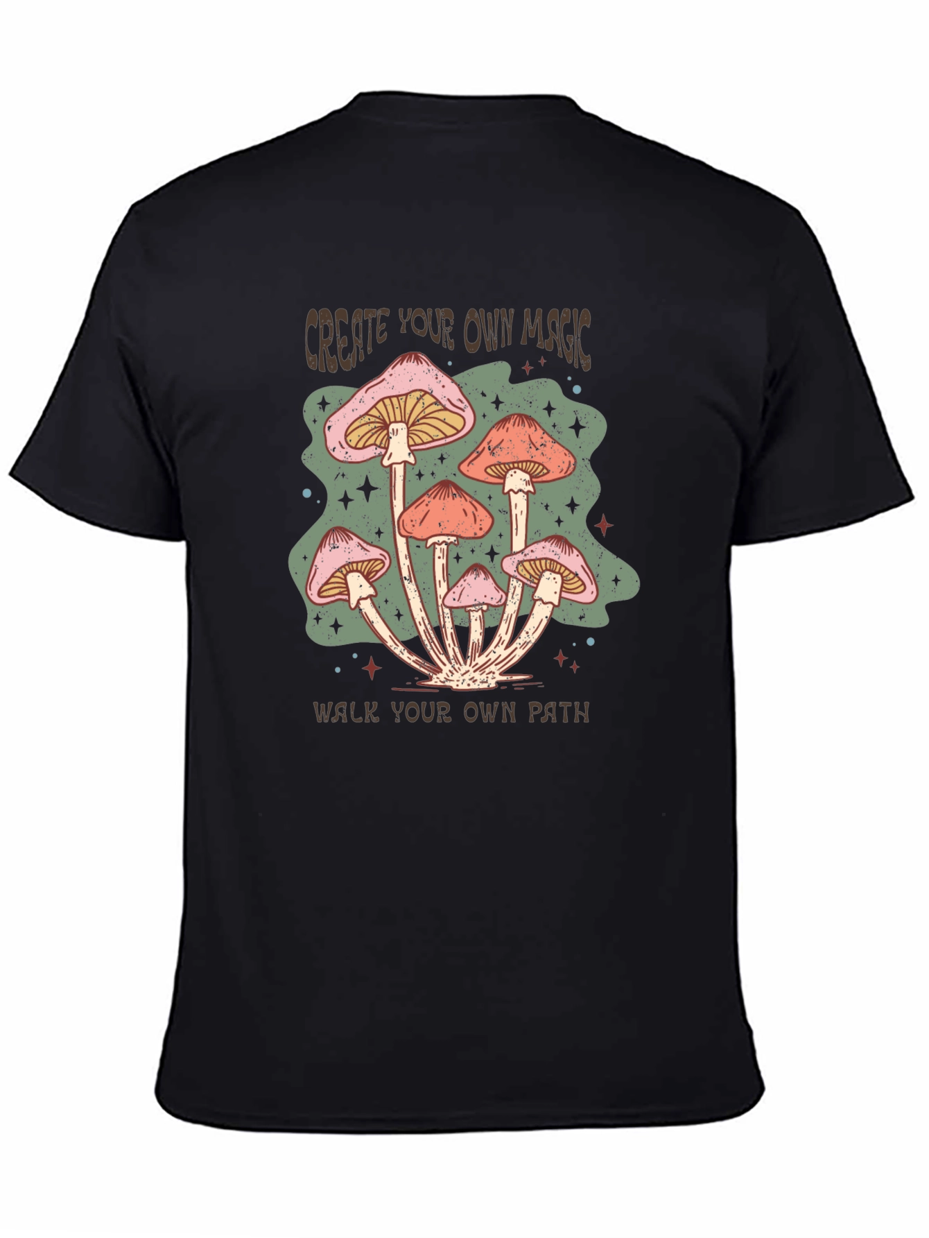 Mushroom Magic Graphic Tee - Create Your Path