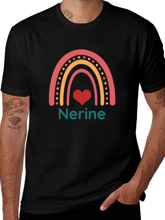 Nerine Rainbow Heart T-Shirt