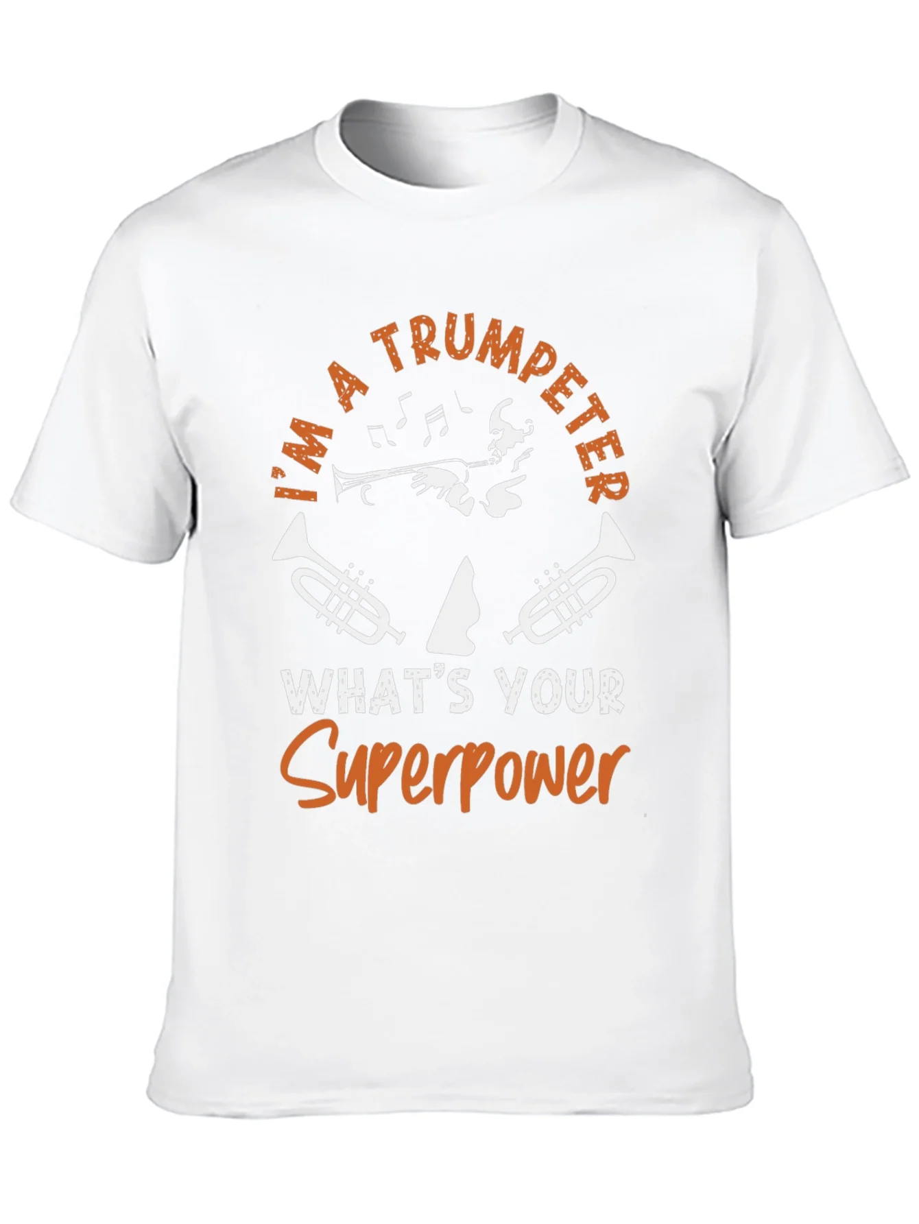 Trumpeter Superpower T-Shirt - Music Lover Tee