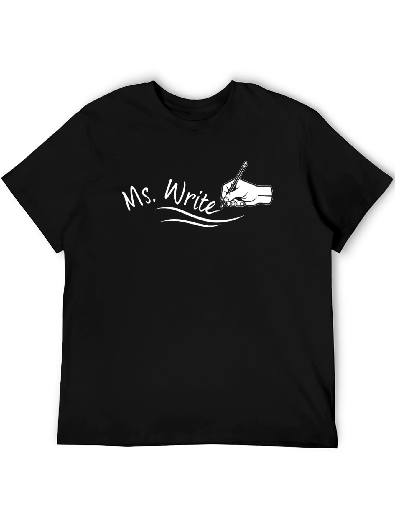 Ms. Write Graphic T-Shirt - Novelty Tee