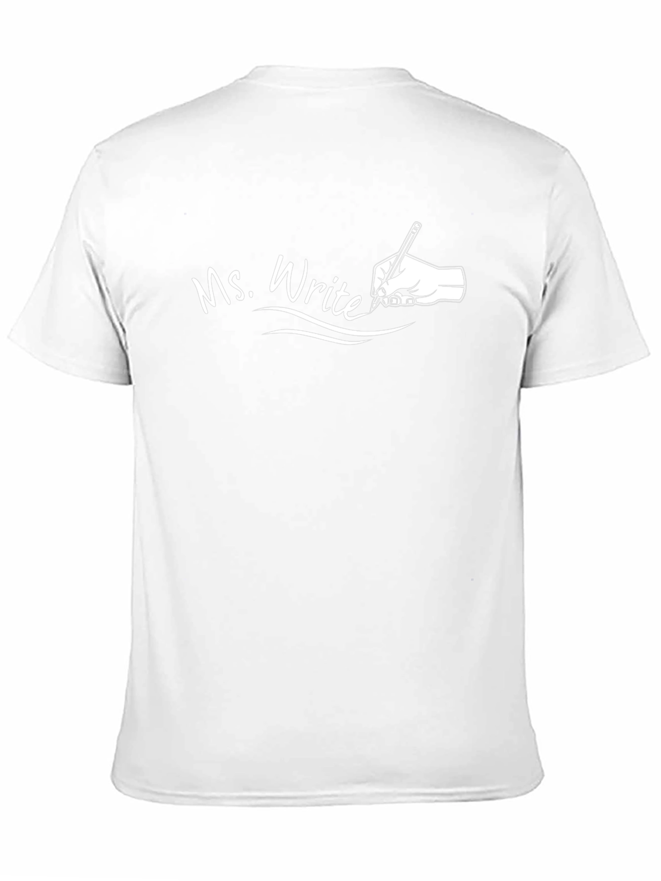 Ms. Write Graphic T-Shirt - Novelty Tee