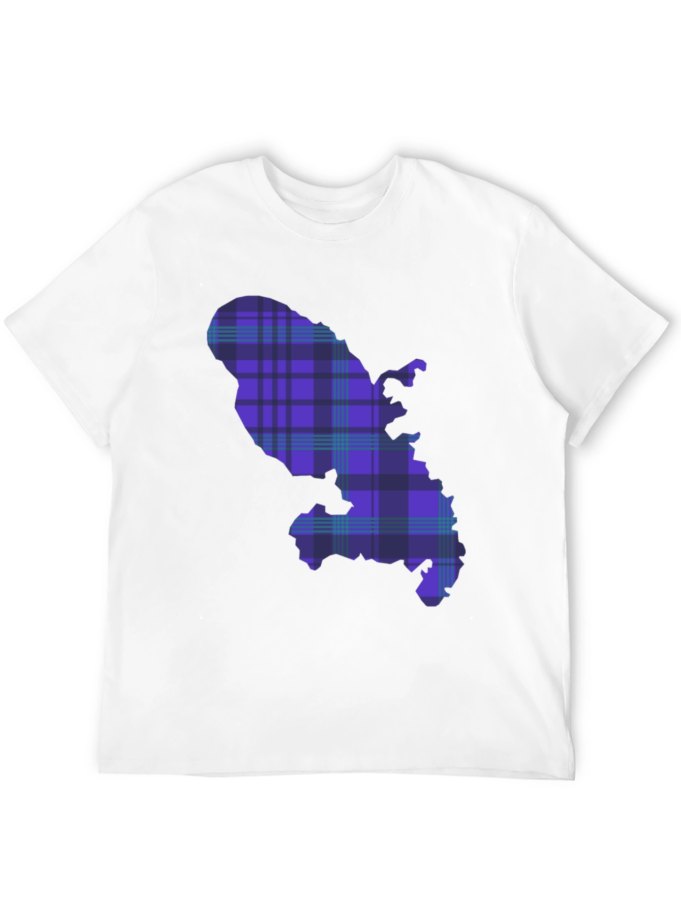 Martinique Plaid T-Shirt - Island Pride Tee