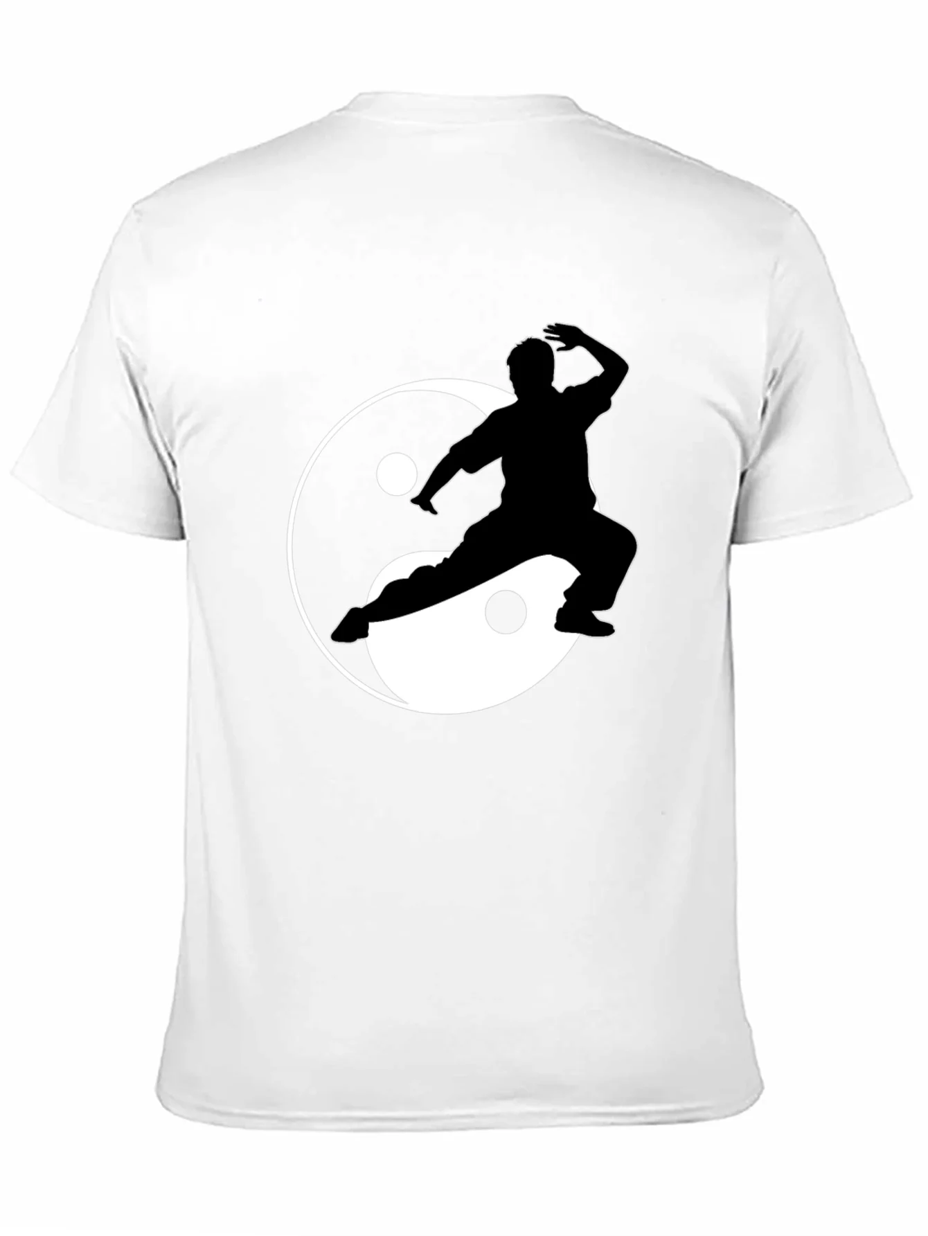 Yin Yang Kung Fu Graphic Tee - Black