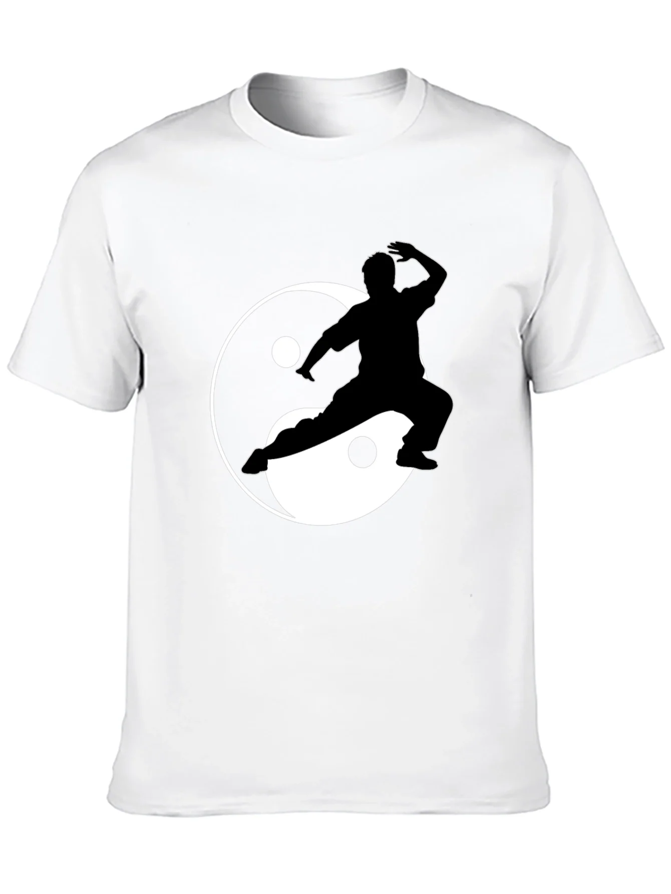 Yin Yang Kung Fu Graphic Tee - Black