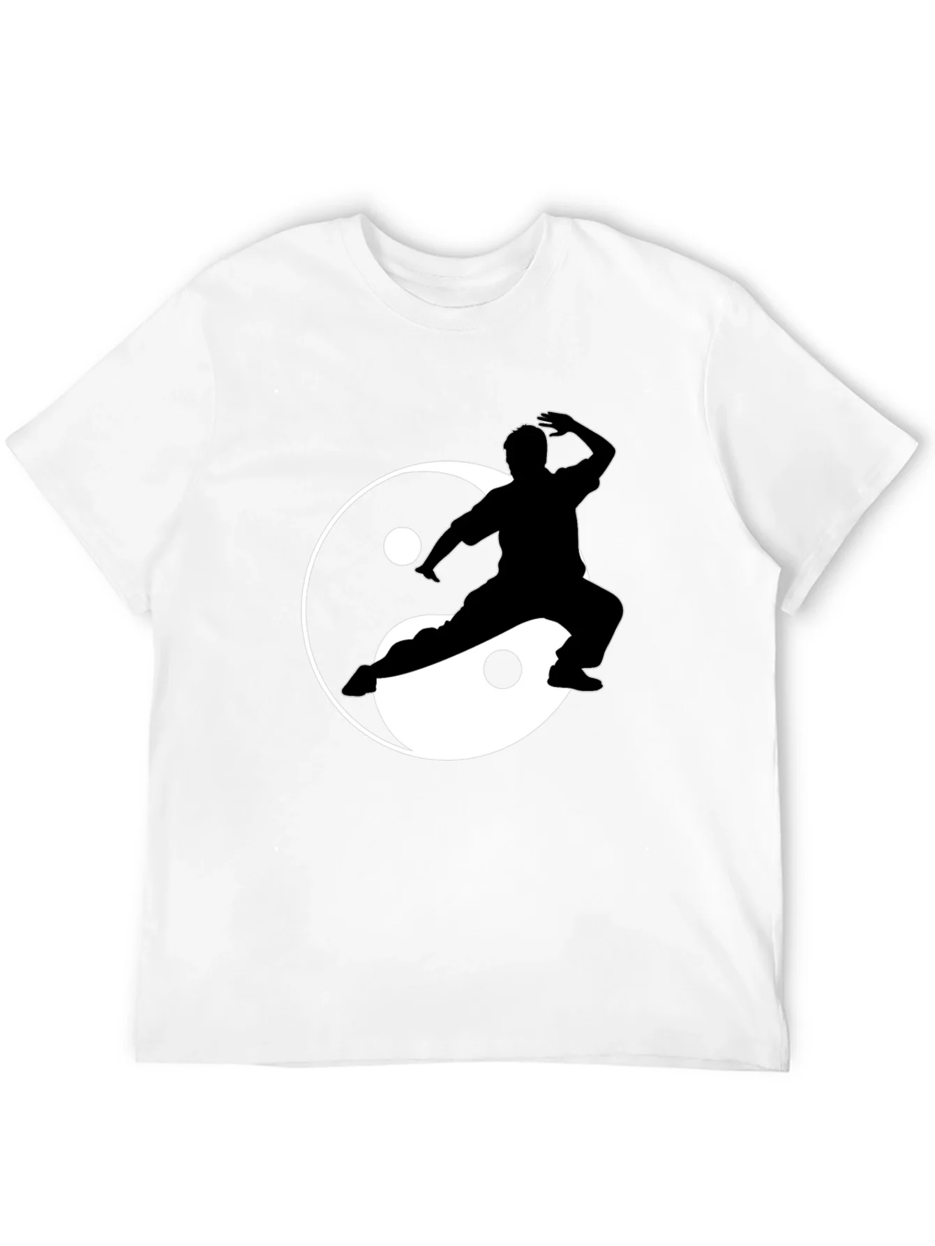 Yin Yang Kung Fu Graphic Tee - Black