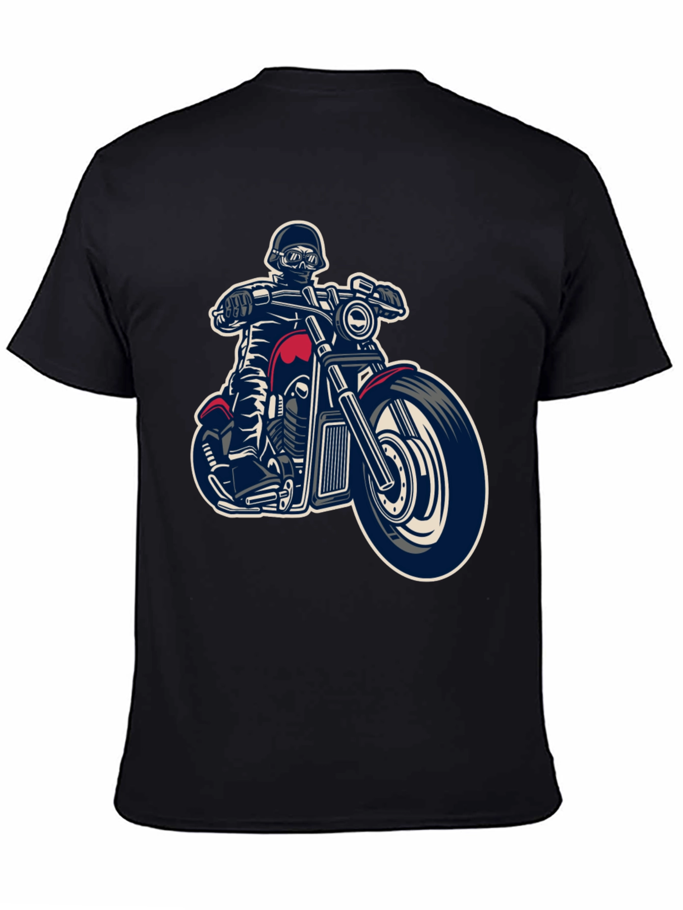 Biker Graphic T-Shirt - Ride in Style