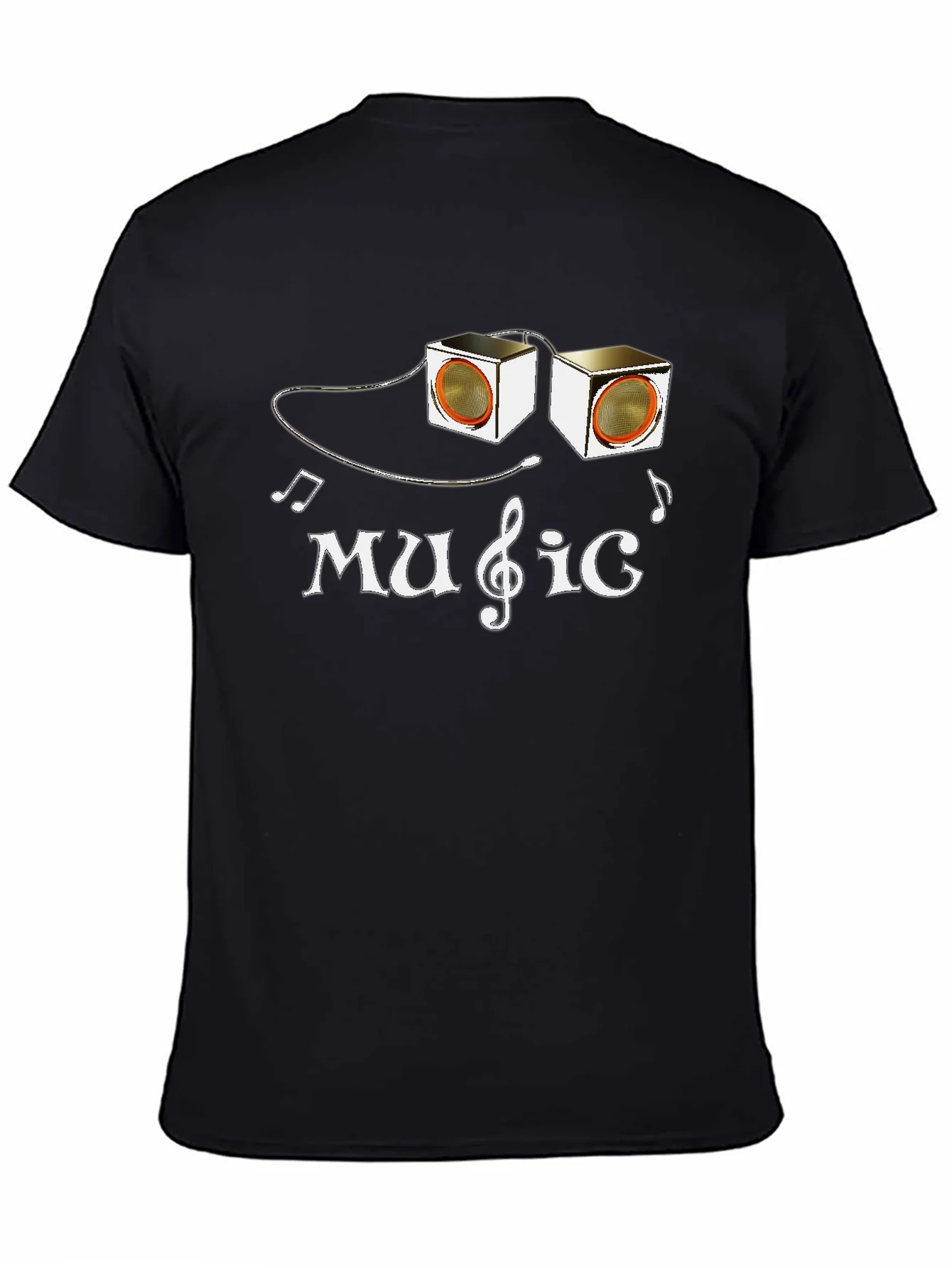 Music Lover Tee: Speaker Graphic T-Shirt