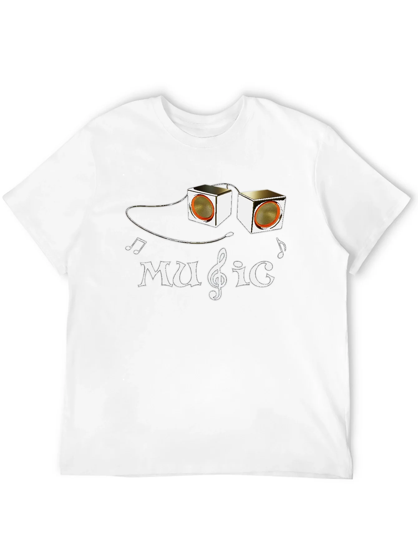 Music Lover Tee: Speaker Graphic T-Shirt