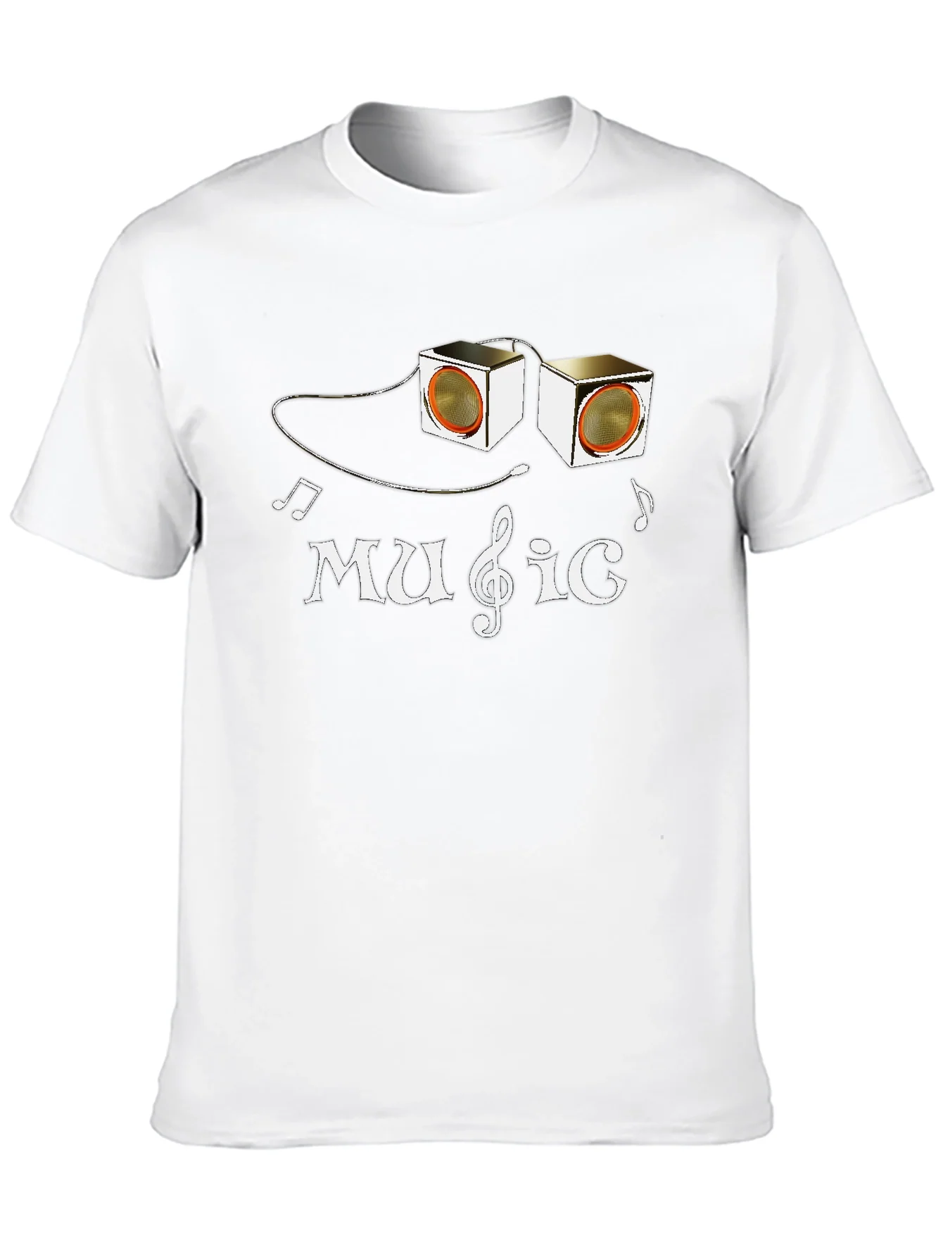 Music Lover Tee: Speaker Graphic T-Shirt